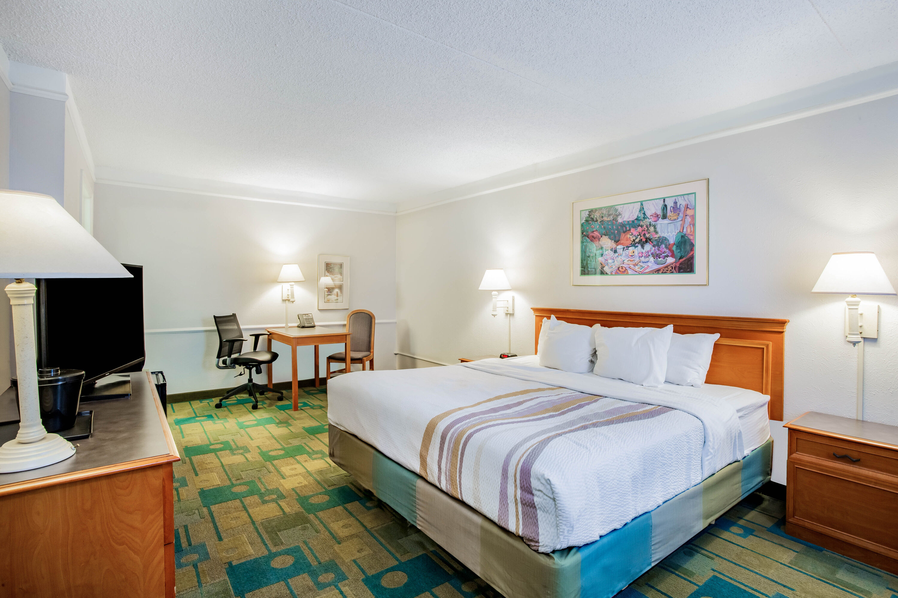 Guest room at the Baymont by Wyndham Abilene in Abilene, Texas
