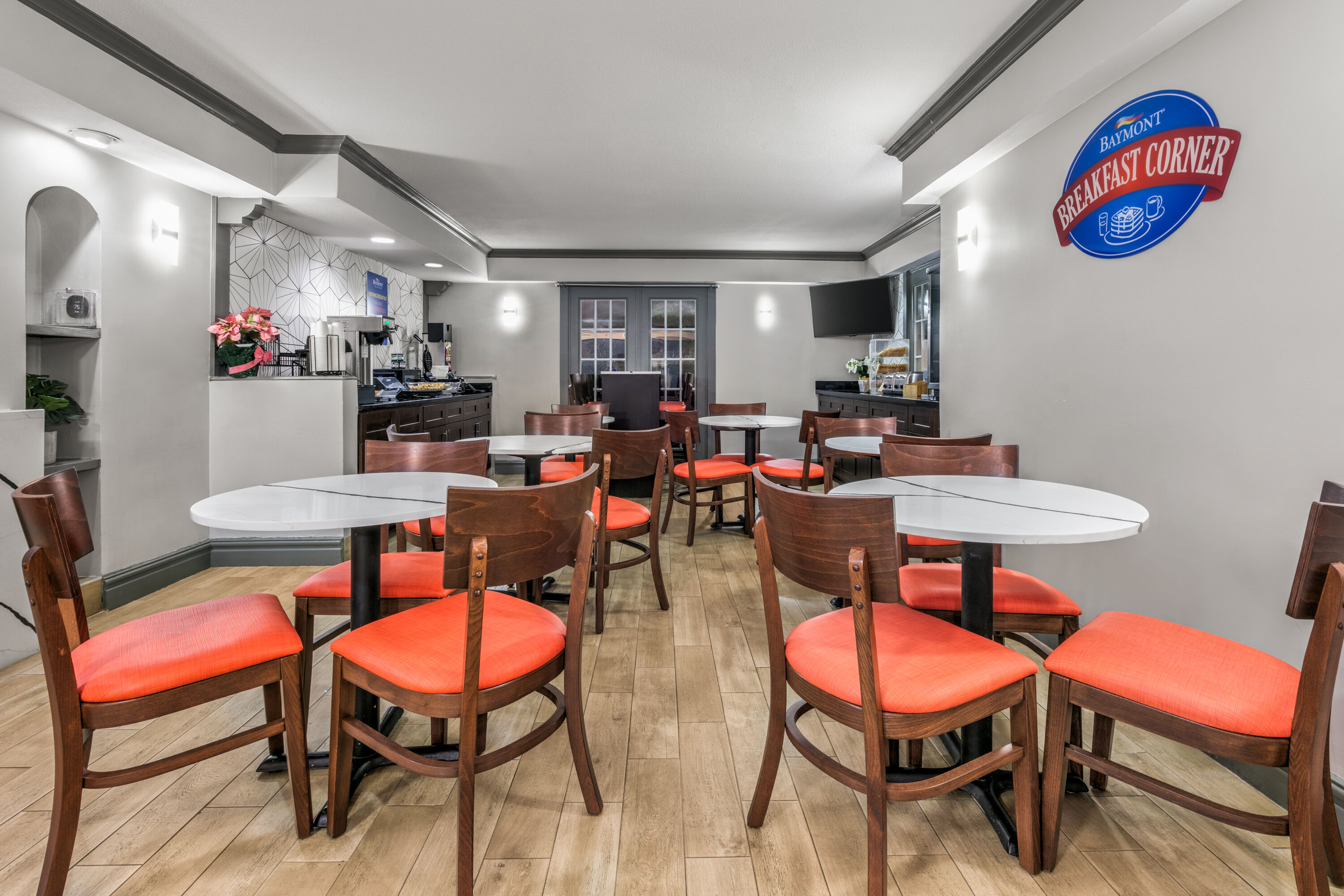 Free breakfast at Baymont by Wyndham Austin University Area in Austin, Texas