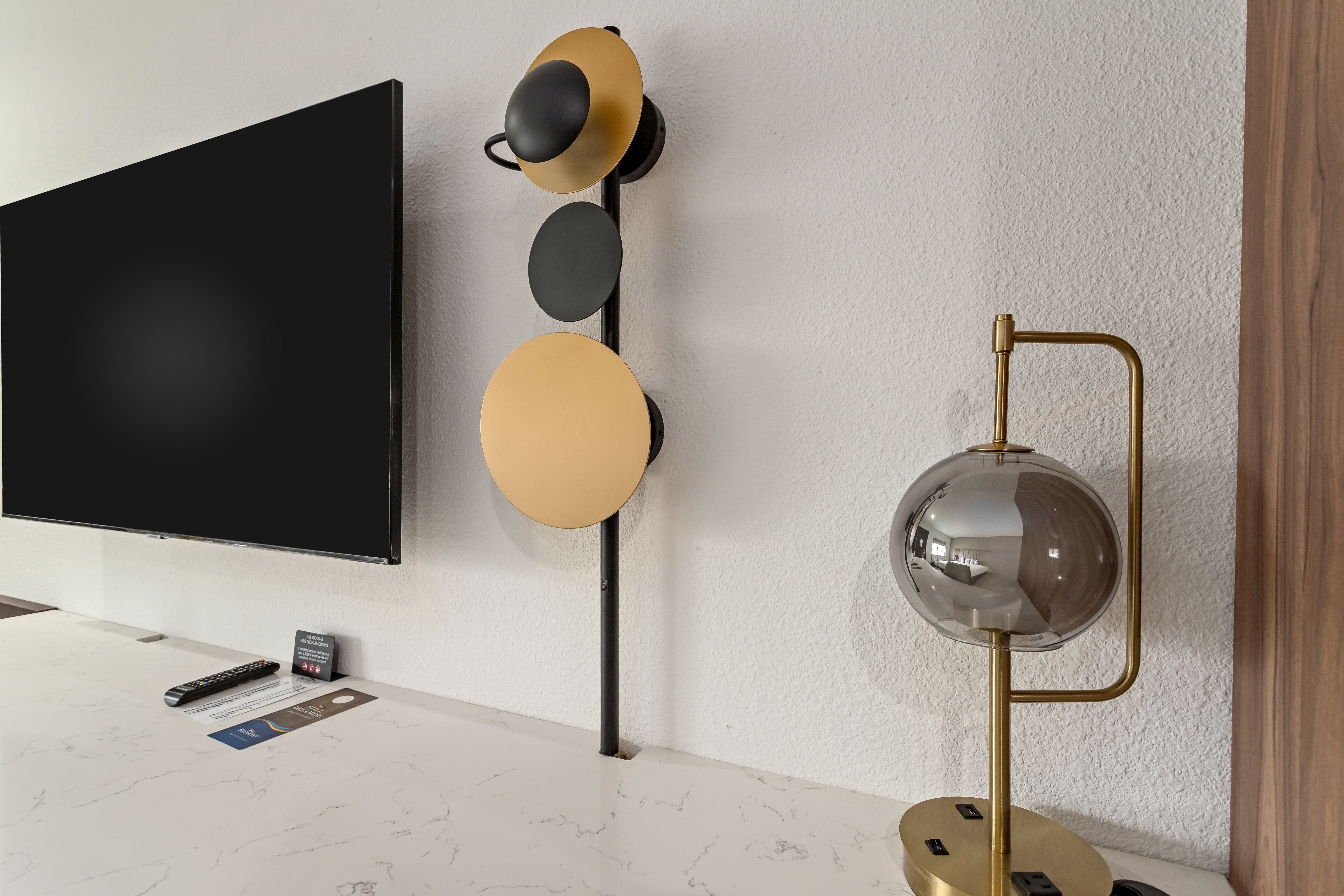 Guest room at the Baymont by Wyndham Beaumont in Beaumont, Texas