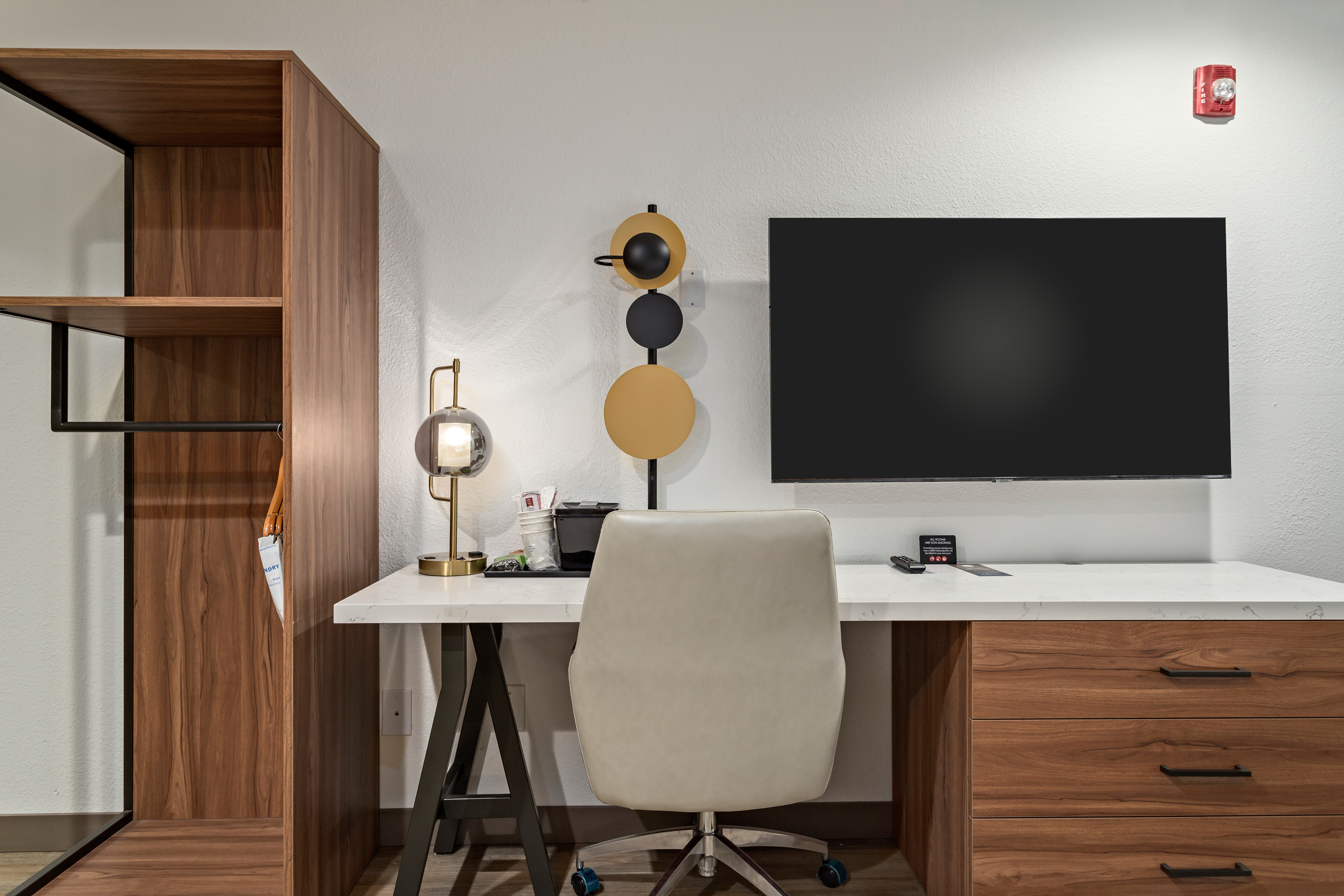 Guest room at the Baymont by Wyndham Beaumont in Beaumont, Texas