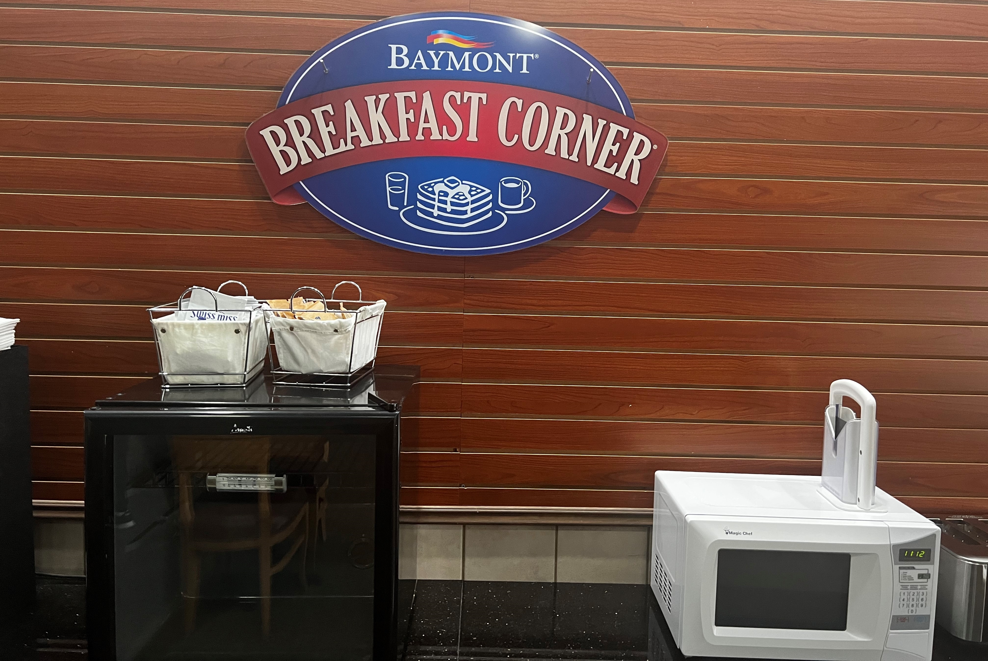 Free breakfast at Baymont by Wyndham Brenham in Brenham, Texas