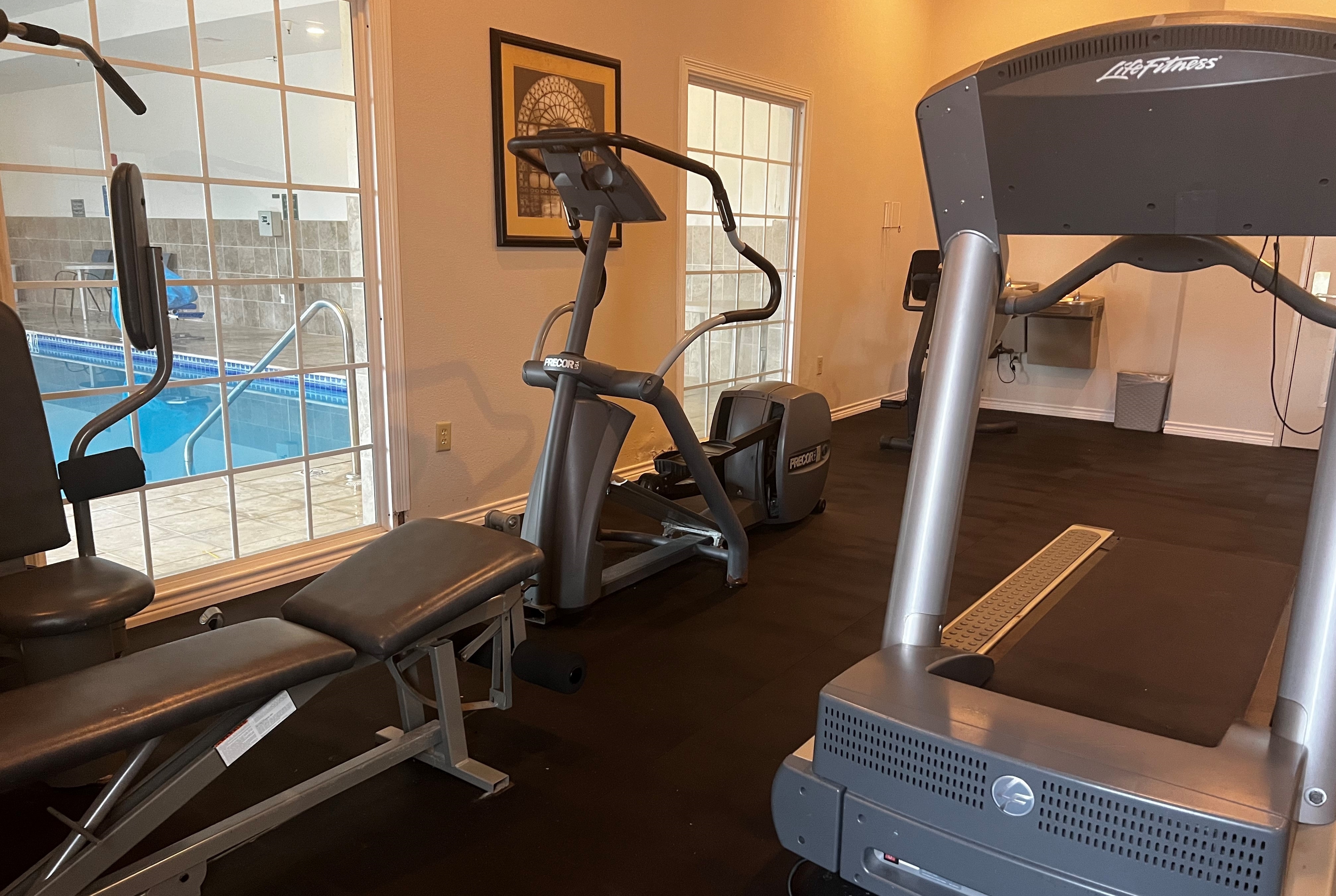 Fitness room at Baymont by Wyndham Brenham in Brenham, Texas