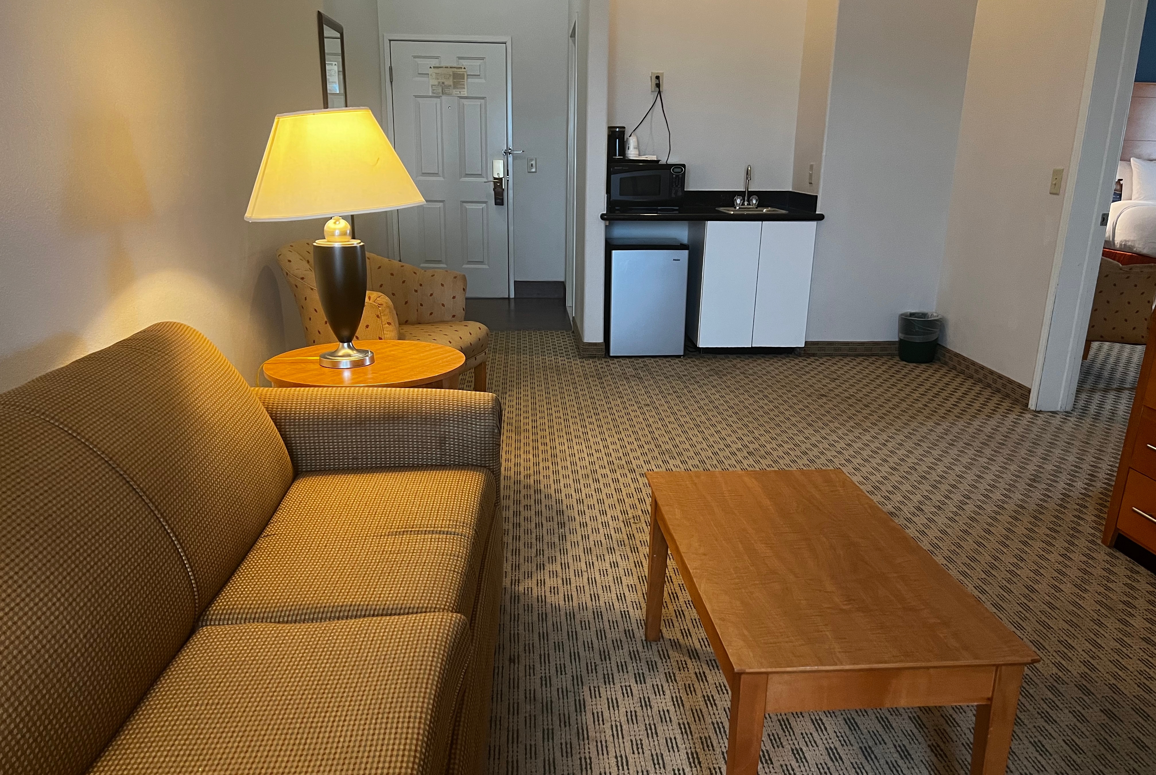 Guest room at the Baymont by Wyndham Brenham in Brenham, Texas