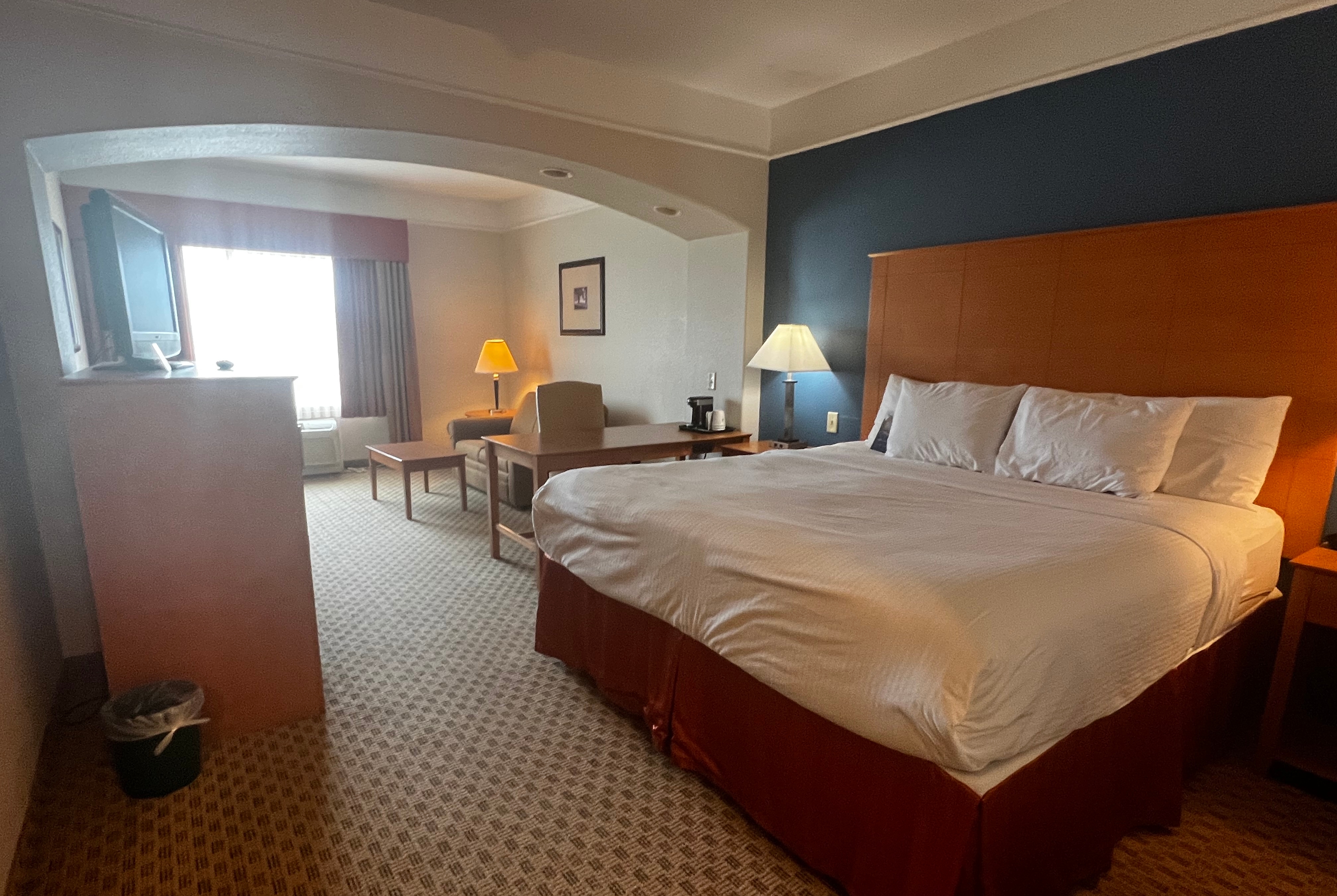 Guest room at the Baymont by Wyndham Brenham in Brenham, Texas