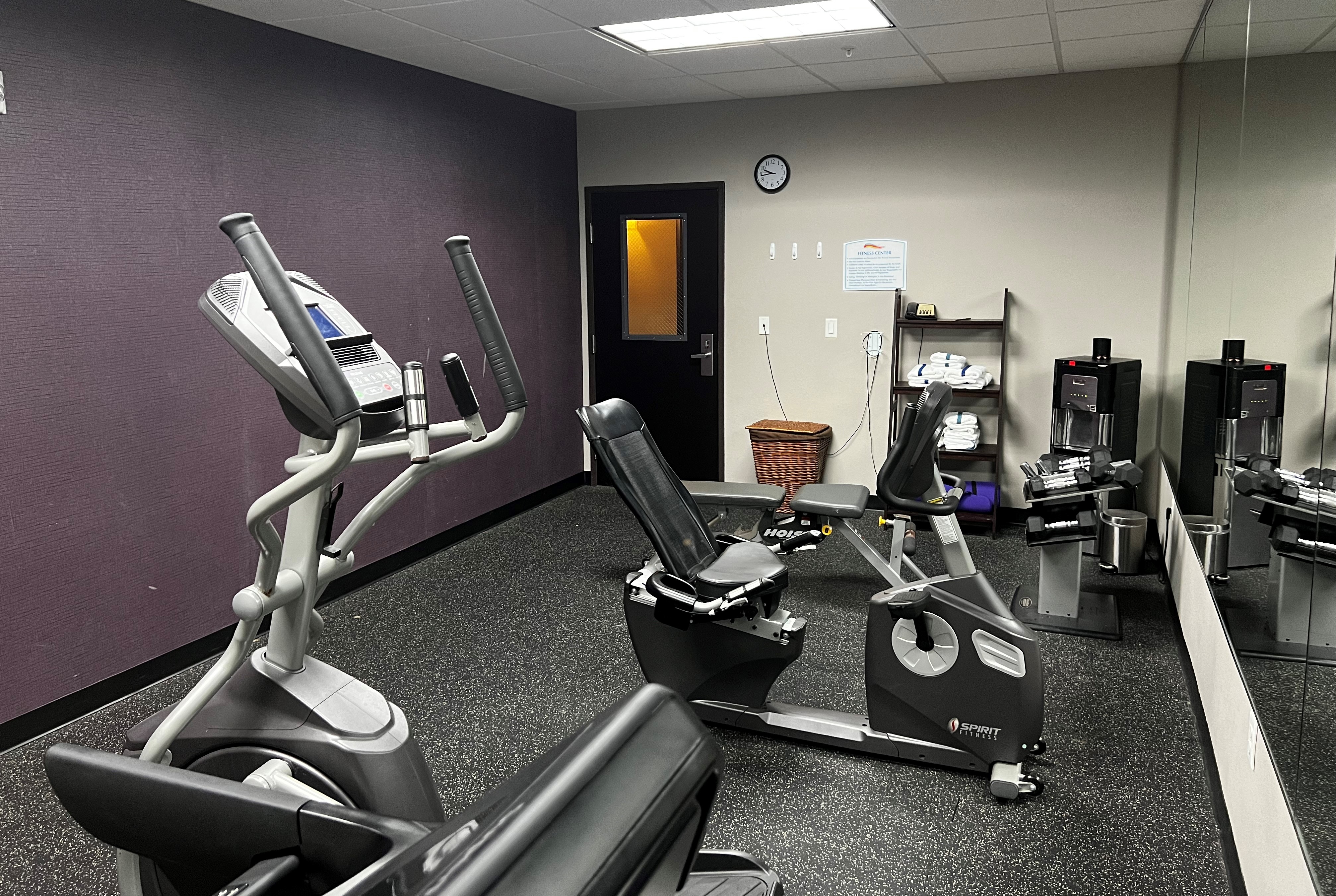 Fitness room at Baymont by Wyndham College Station in College Station, Texas