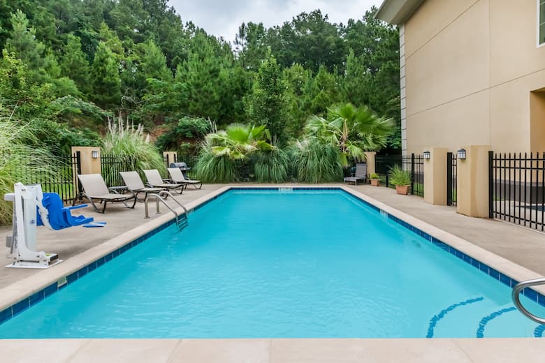Pool at the Baymont Inn & Suites Henderson in Henderson, Texas