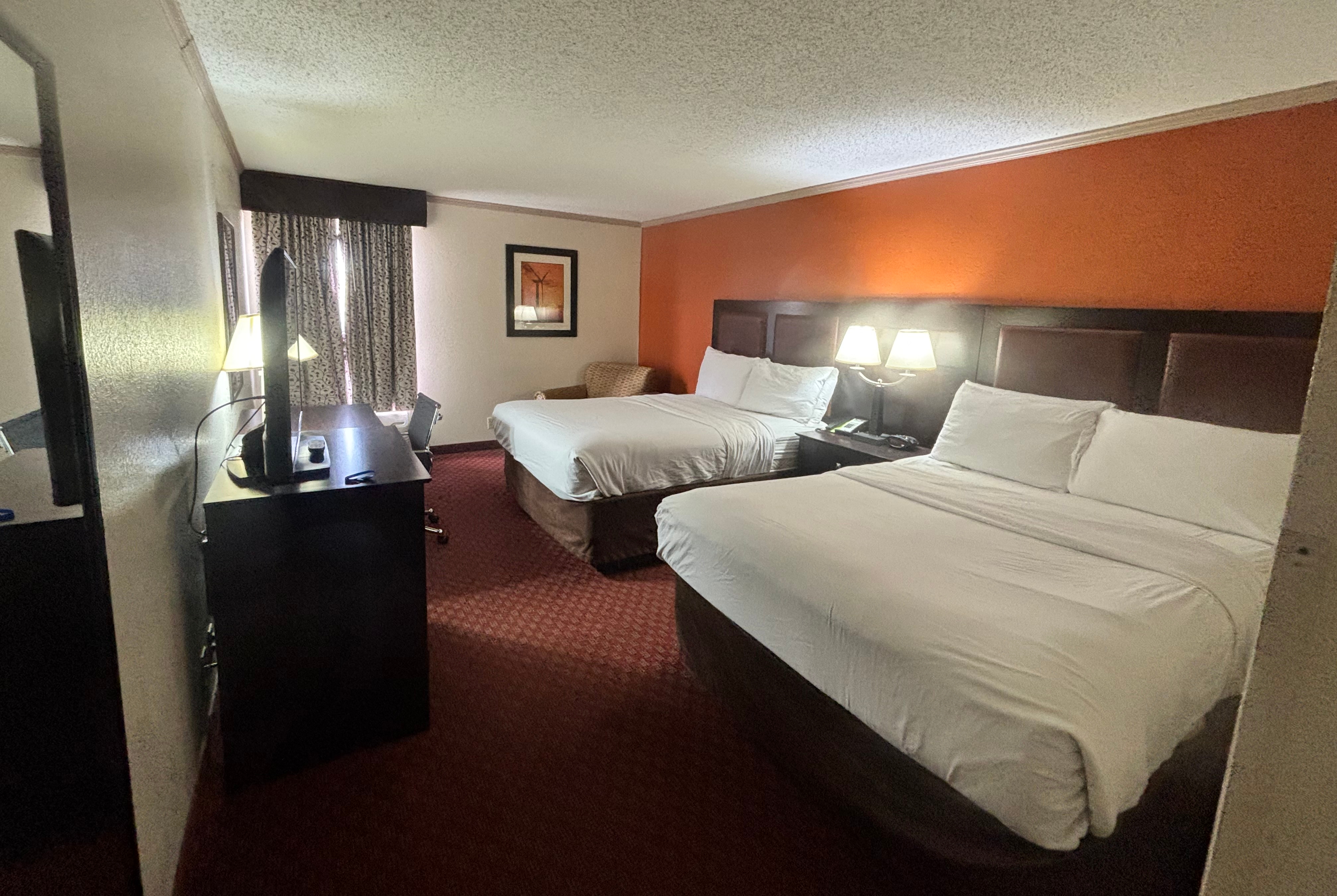 Guest room at the Baymont by Wyndham Lubbock in Lubbock, Texas