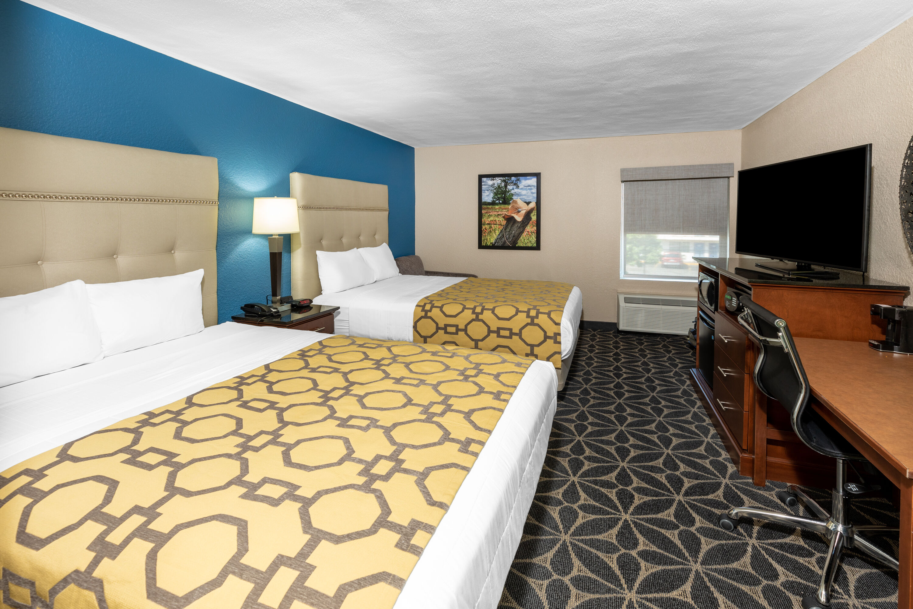 Guest room at the Baymont by Wyndham McAllen/Pharr in McAllen, Texas
