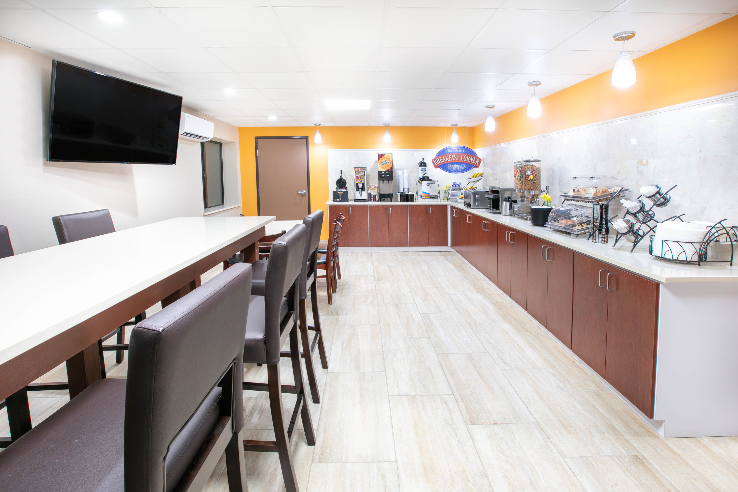 Free breakfast at Baymont by Wyndham Plano in Plano, Texas