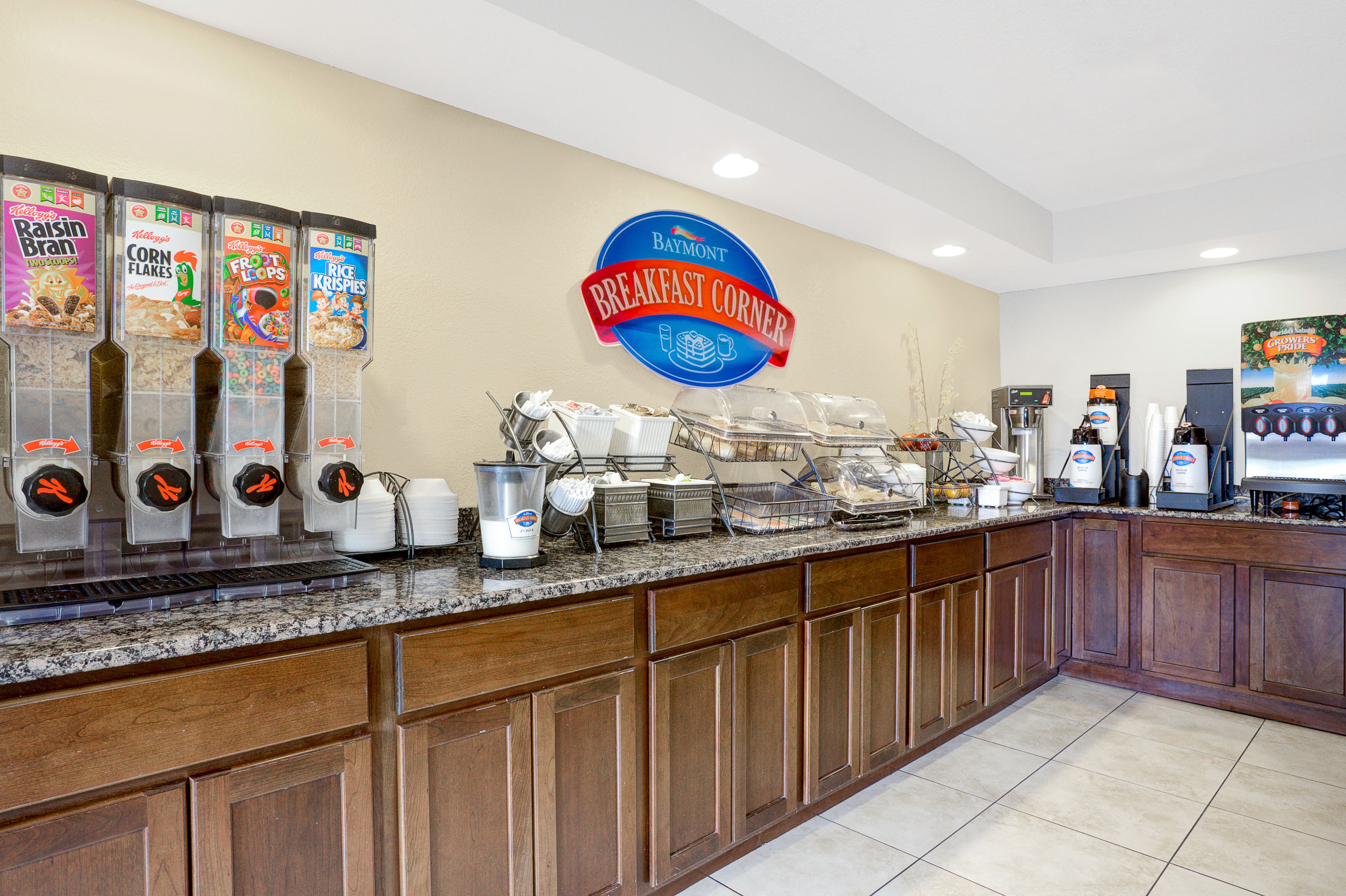 Free breakfast at Baymont by Wyndham San Marcos in San Marcos, Texas