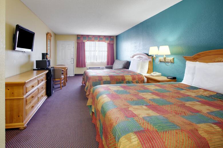 Guest room at the Baymont Inn & Suites Terrell in Terrell, Texas