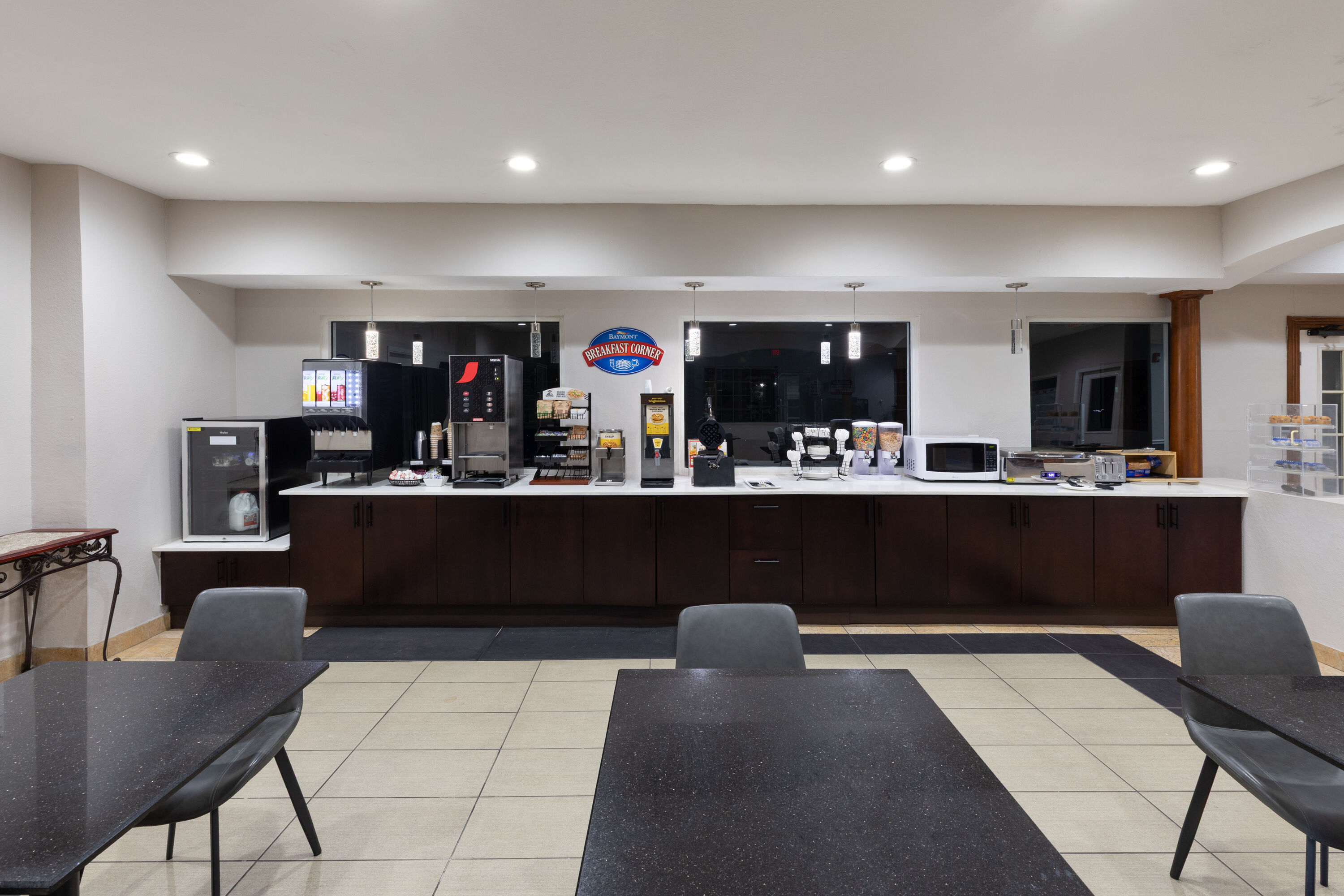 Free breakfast at Baymont by Wyndham Texas City in Texas City, Texas