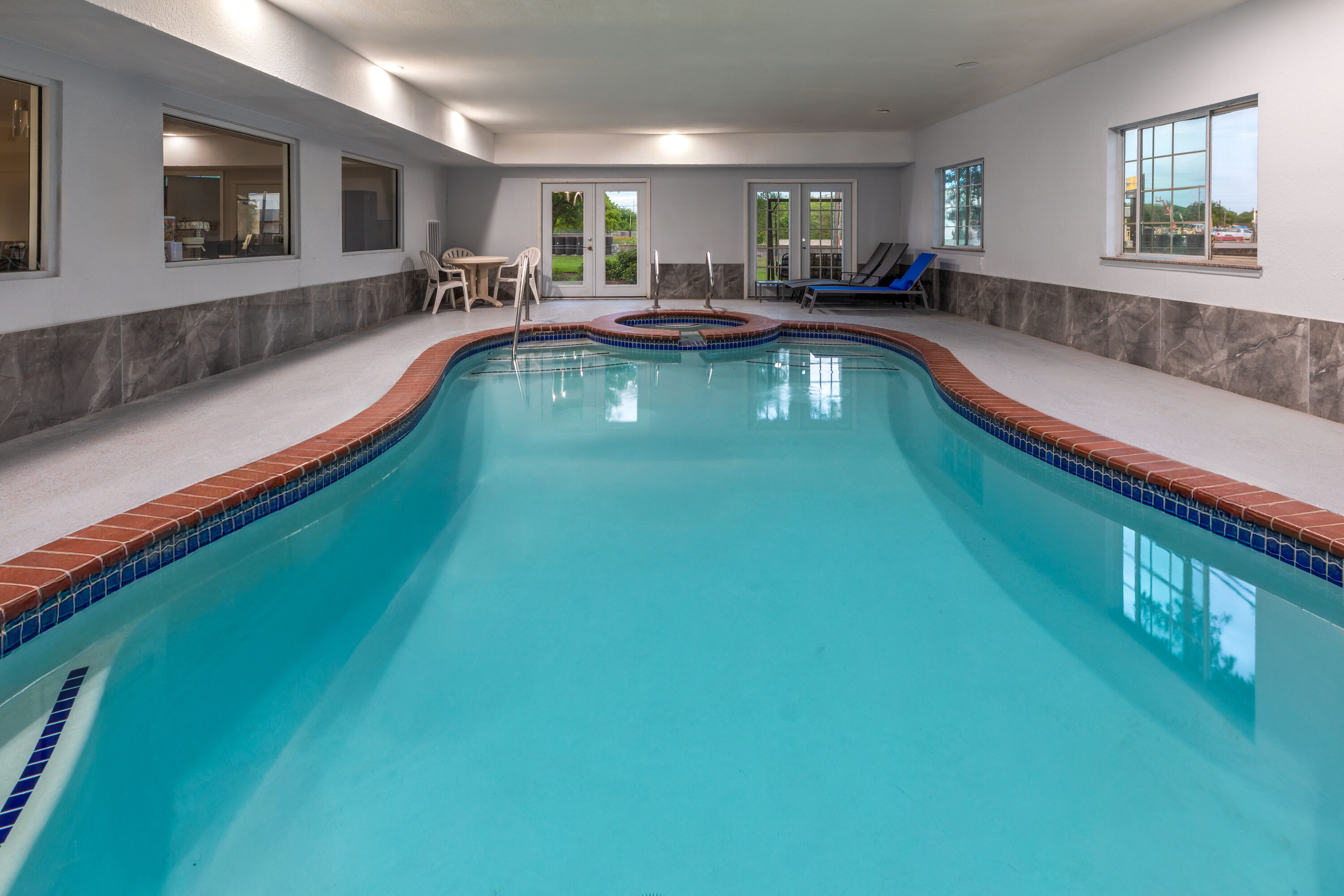 Indoor pool at the Baymont by Wyndham Texas City in Texas City, Texas
