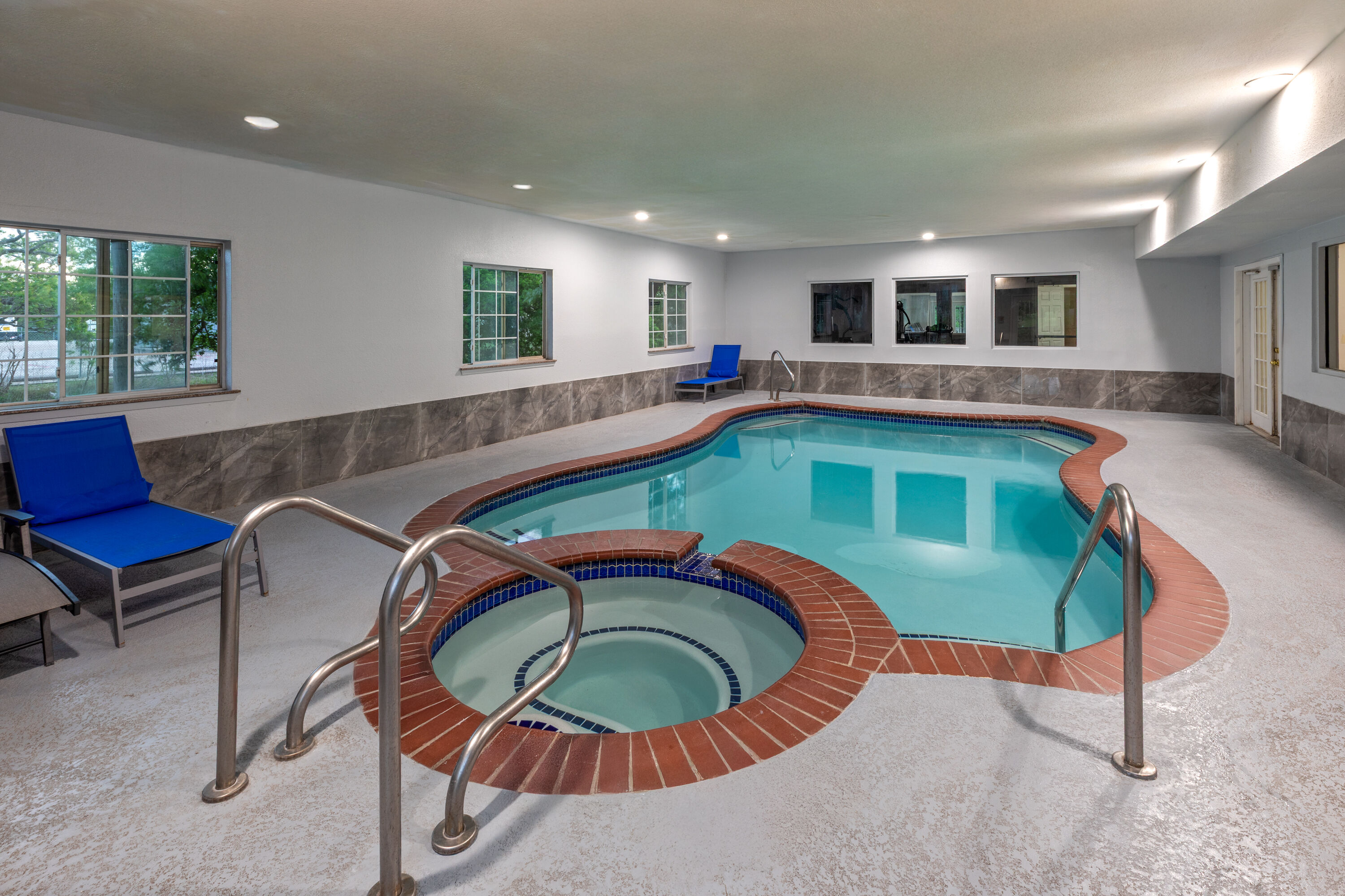 Indoor pool at the Baymont by Wyndham Texas City in Texas City, Texas