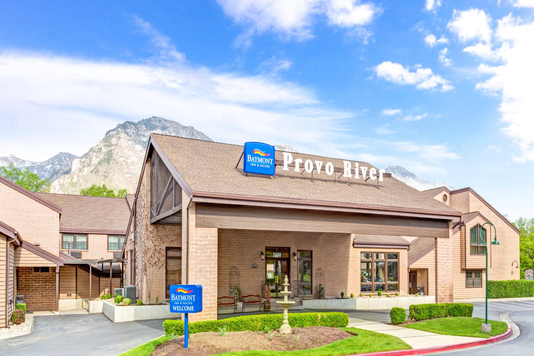 Exterior of Baymont Inn & Suites Provo River hotel in Provo, Utah Exterior of Baymont Inn & Suites Provo River hotel in Provo, Utah