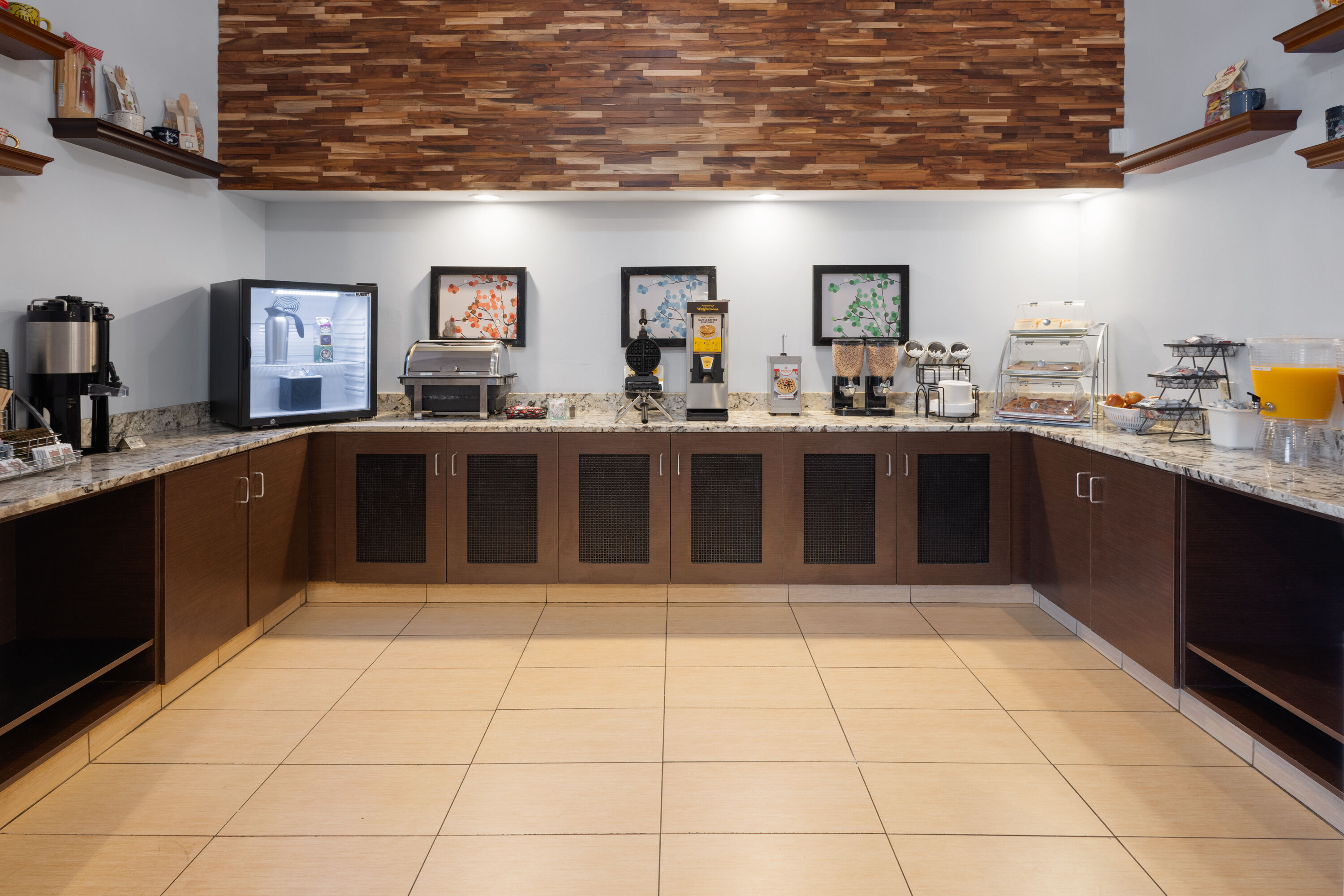 Free breakfast at Tysons Corner Suites, a Baymont by Wyndham in Vienna, Virginia