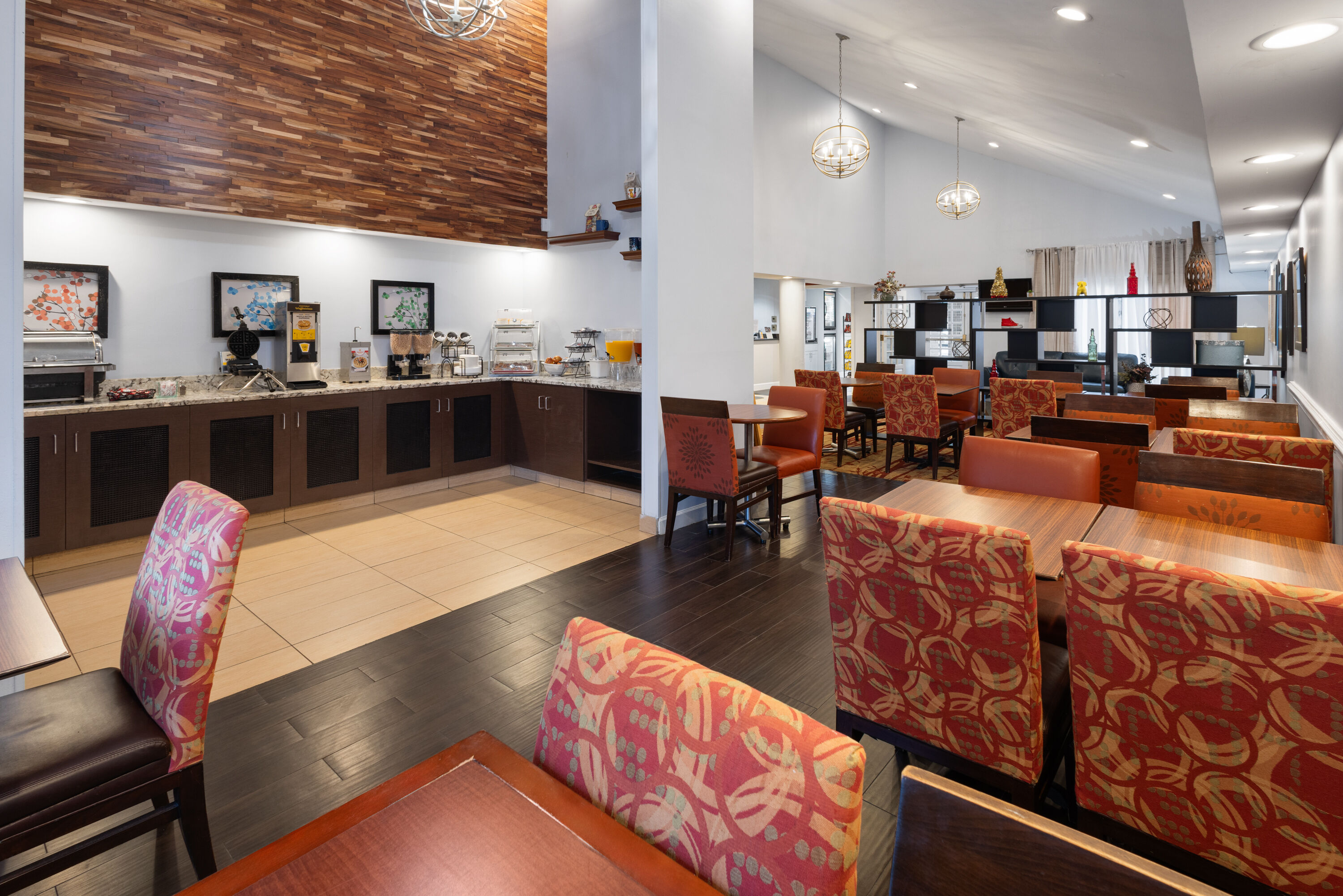 Free breakfast at Tysons Corner Suites, a Baymont by Wyndham in Vienna, Virginia