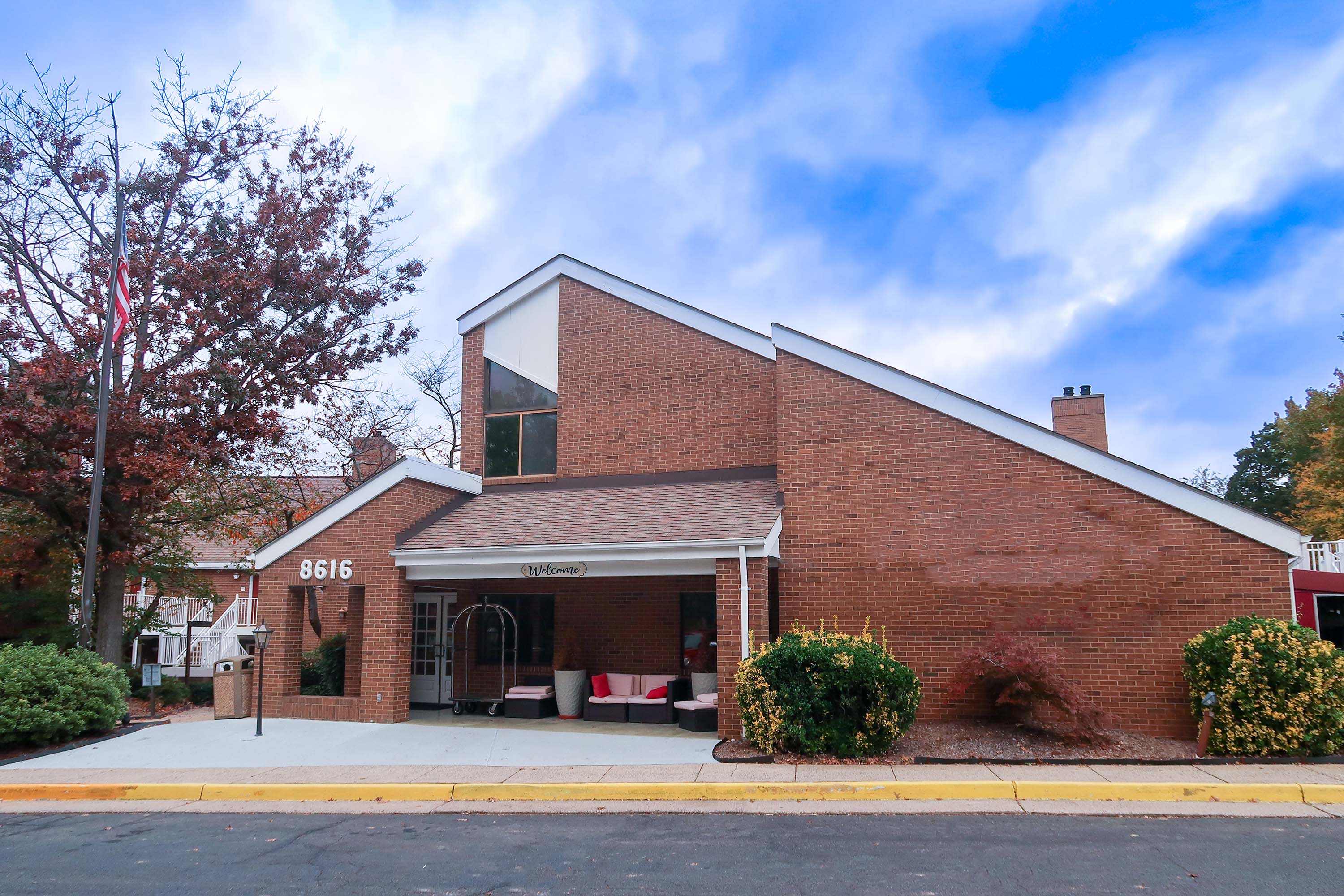 Exterior of Tysons Corner Suites, a Baymont by Wyndham hotel in Vienna, Virginia