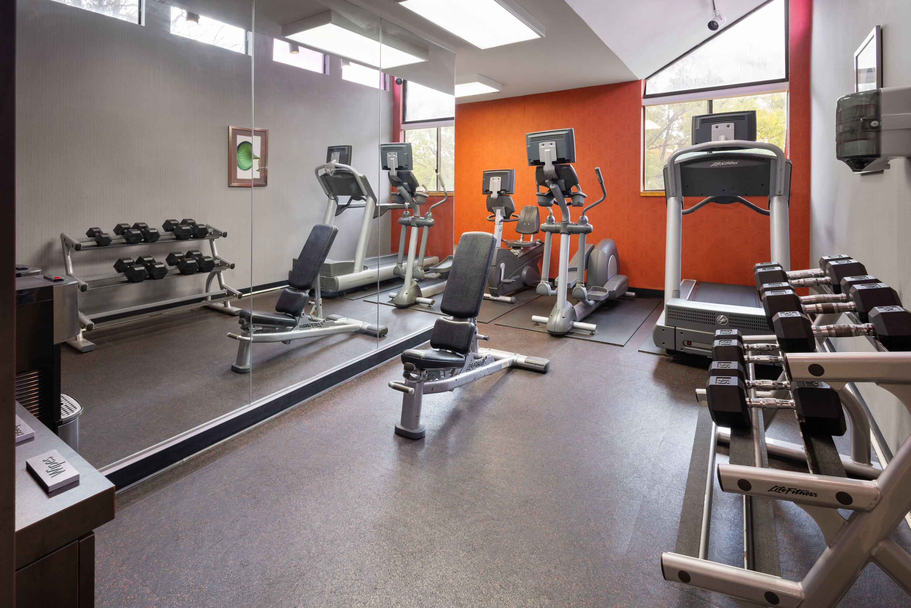 Fitness room at Tysons Corner Suites, a Baymont by Wyndham in Vienna, Virginia