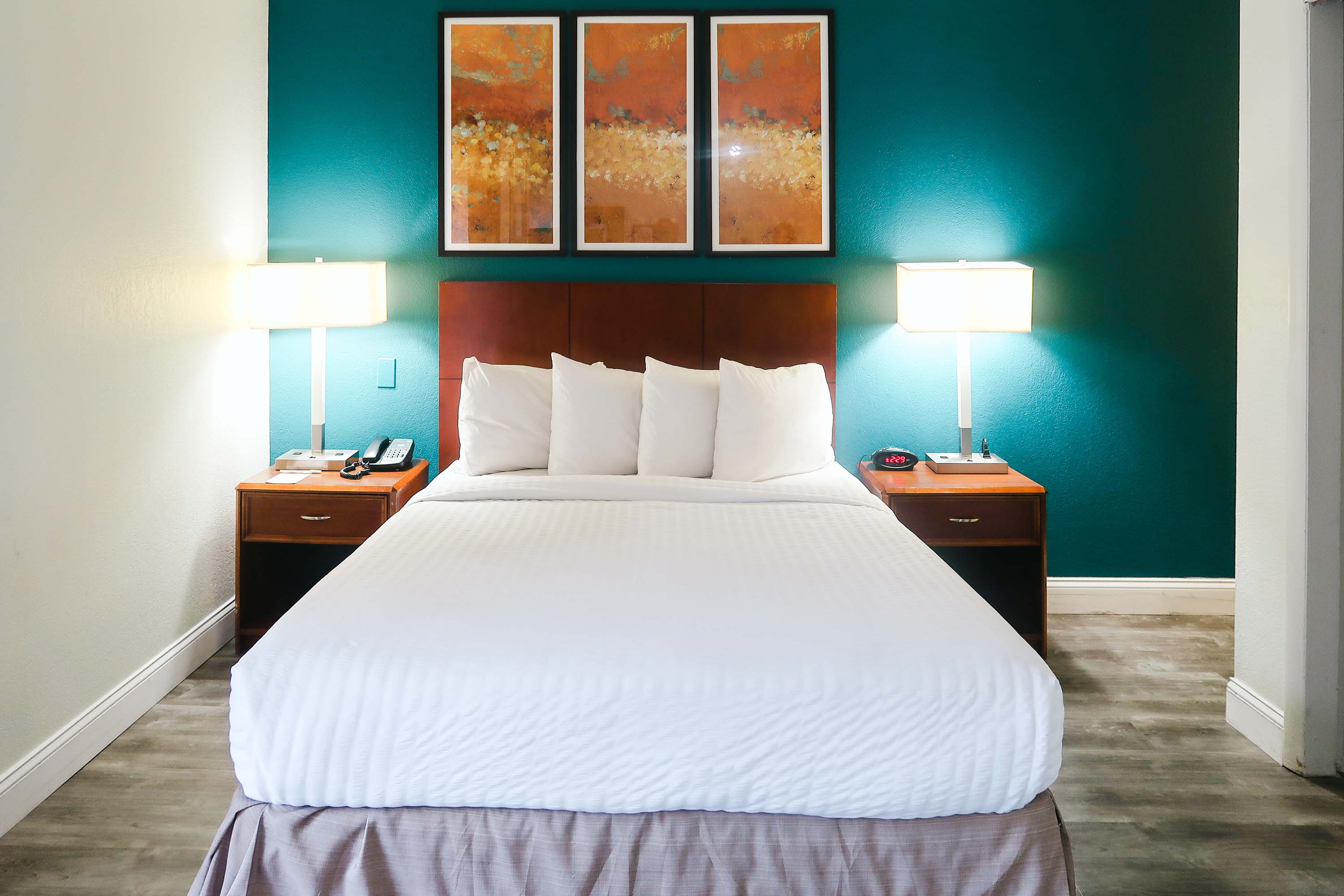 Guest room at the Tysons Corner Suites, a Baymont by Wyndham in Vienna, Virginia