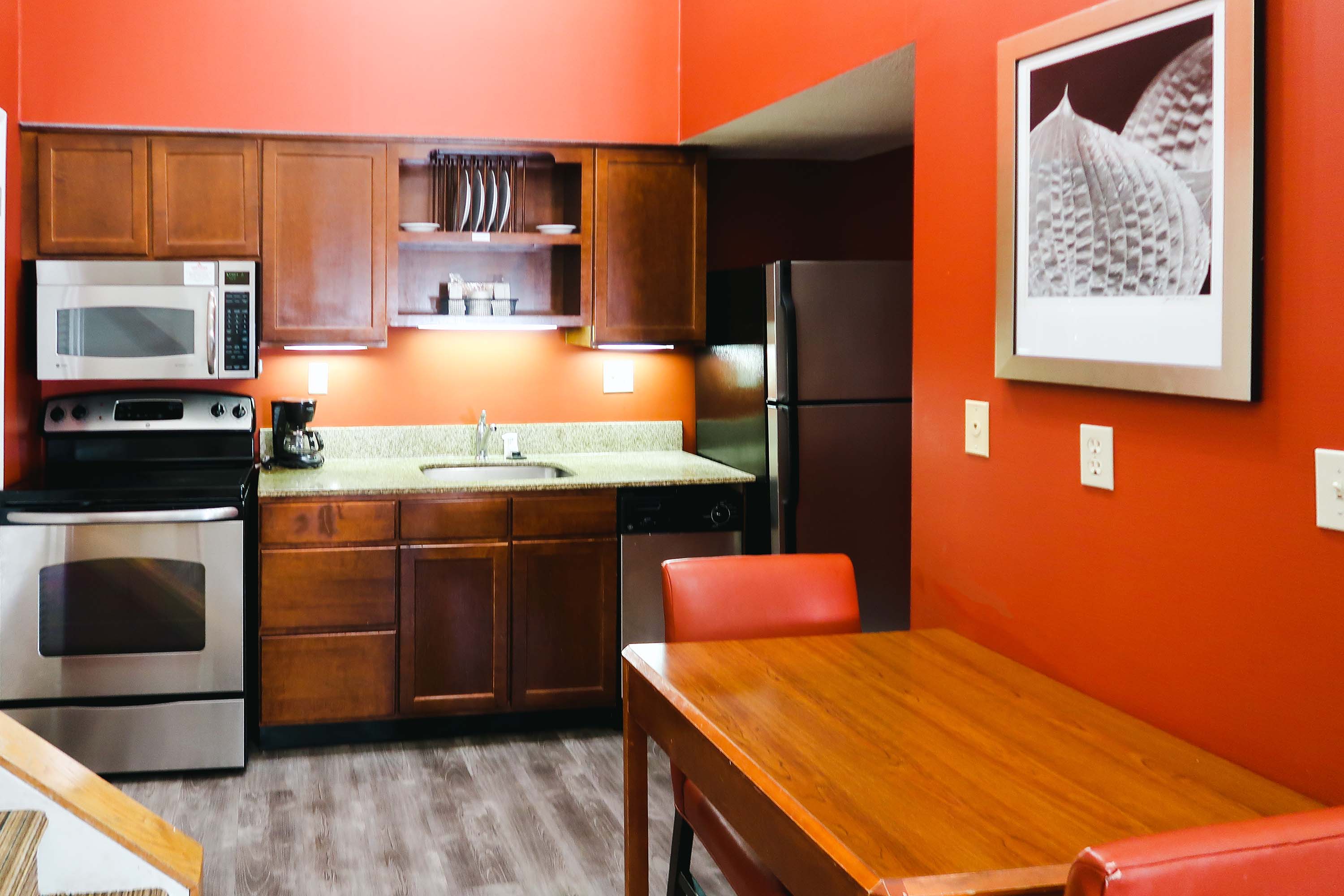 Guest room at the Tysons Corner Suites, a Baymont by Wyndham in Vienna, Virginia