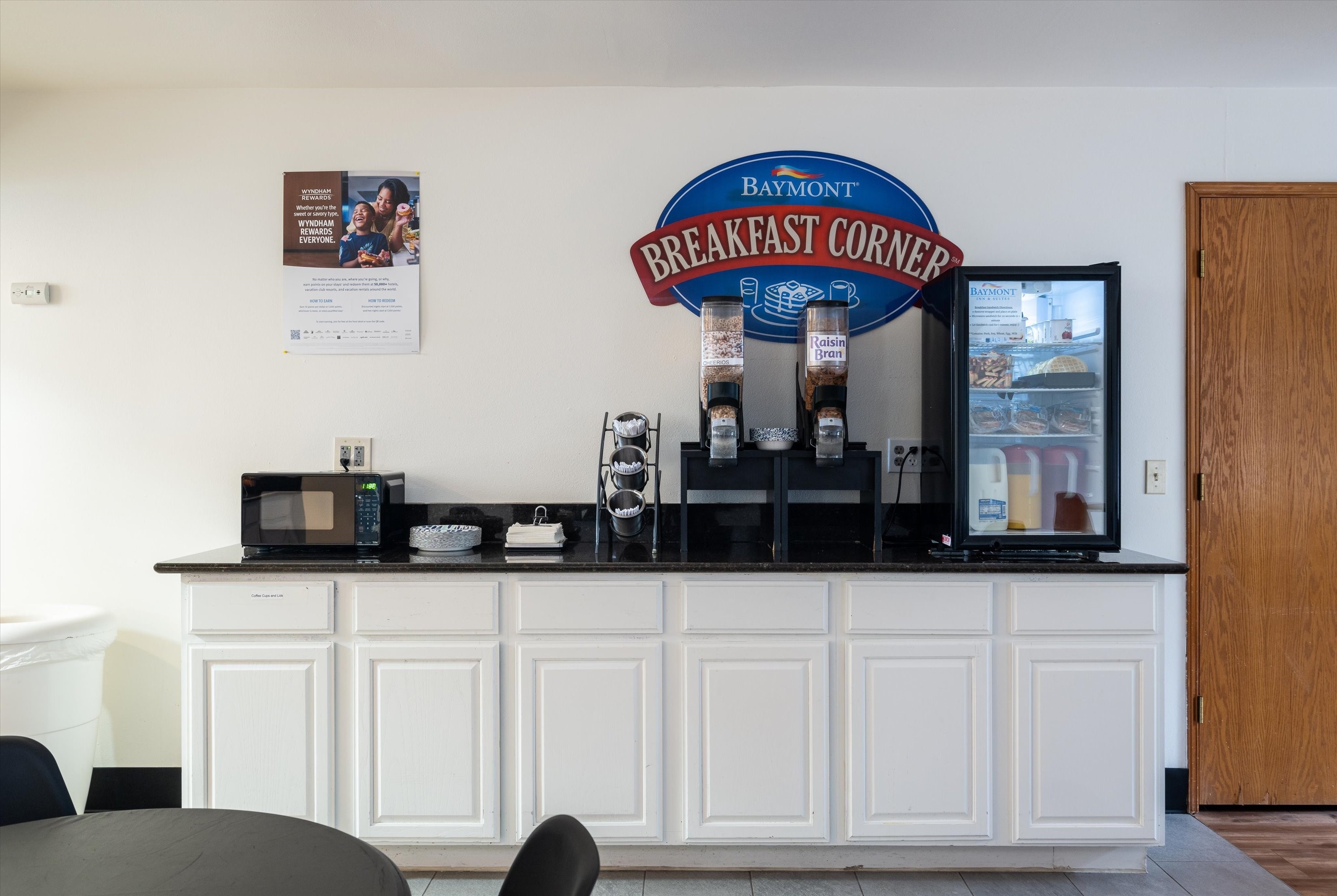 Free breakfast at Baymont by Wyndham Bellingham in Bellingham, Washington