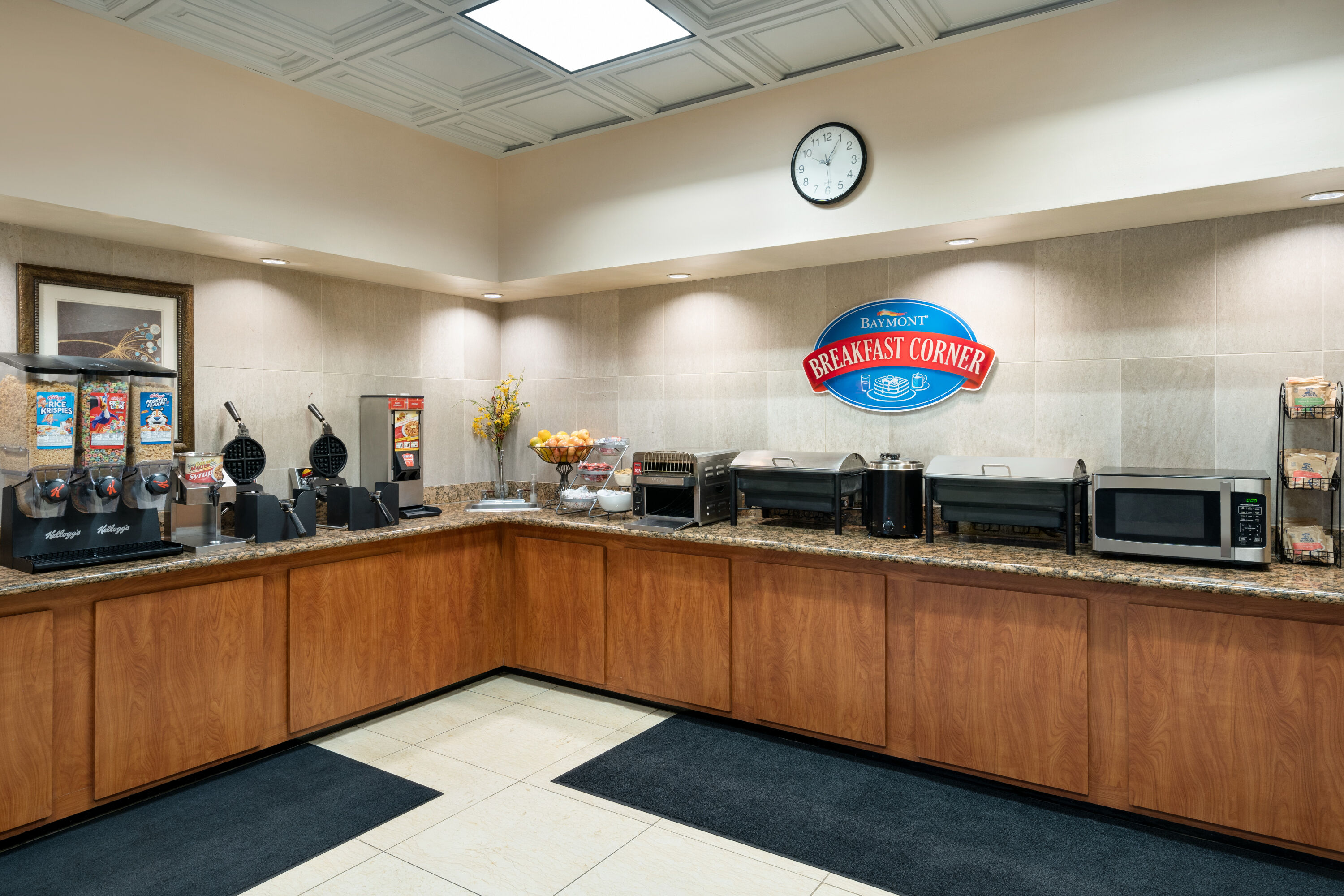 Free breakfast at Baymont by Wyndham Bremerton WA in Bremerton, Washington