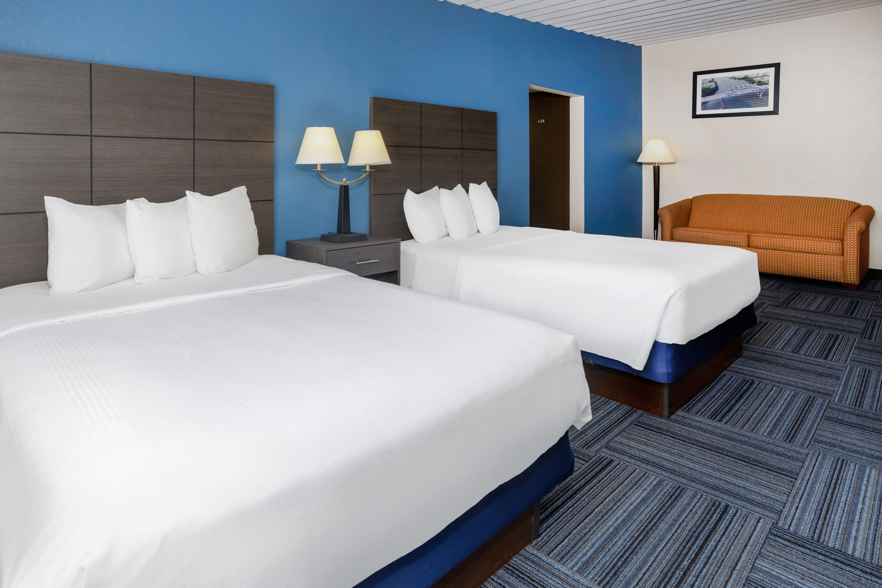 Guest room at the Baymont by Wyndham Appleton in Appleton, Wisconsin