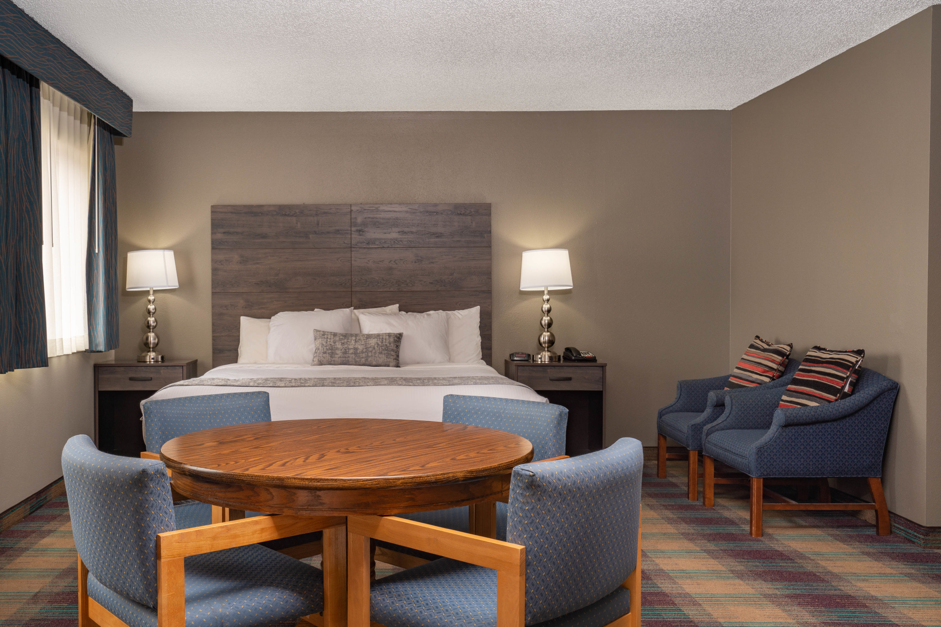 Guest room at the Baymont by Wyndham Baldwin in Baldwin, Wisconsin