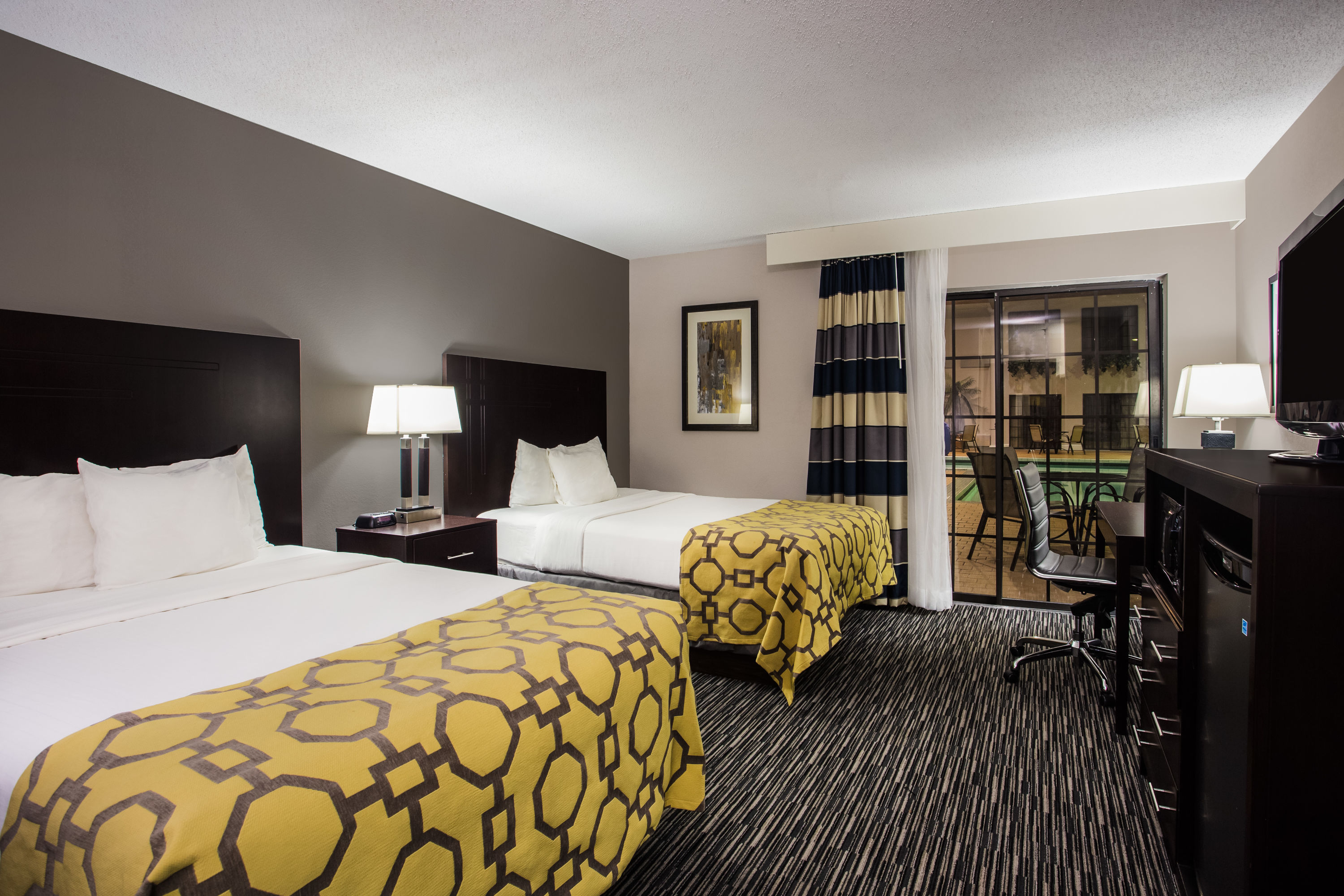 Guest room at the Baymont by Wyndham Madison West/Middleton WI West in Madison, Wisconsin