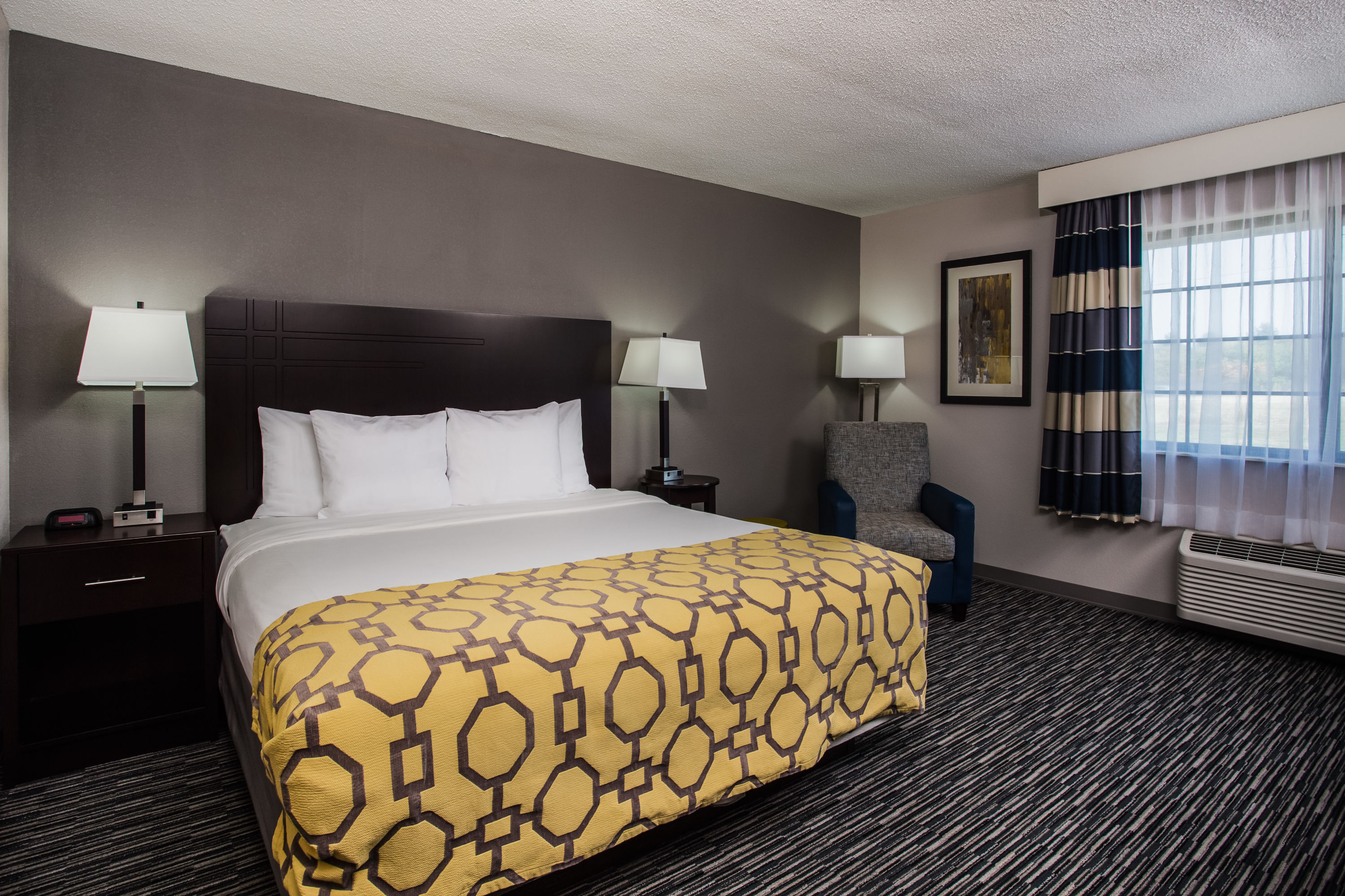 Guest room at the Baymont by Wyndham Madison West/Middleton WI West in Madison, Wisconsin