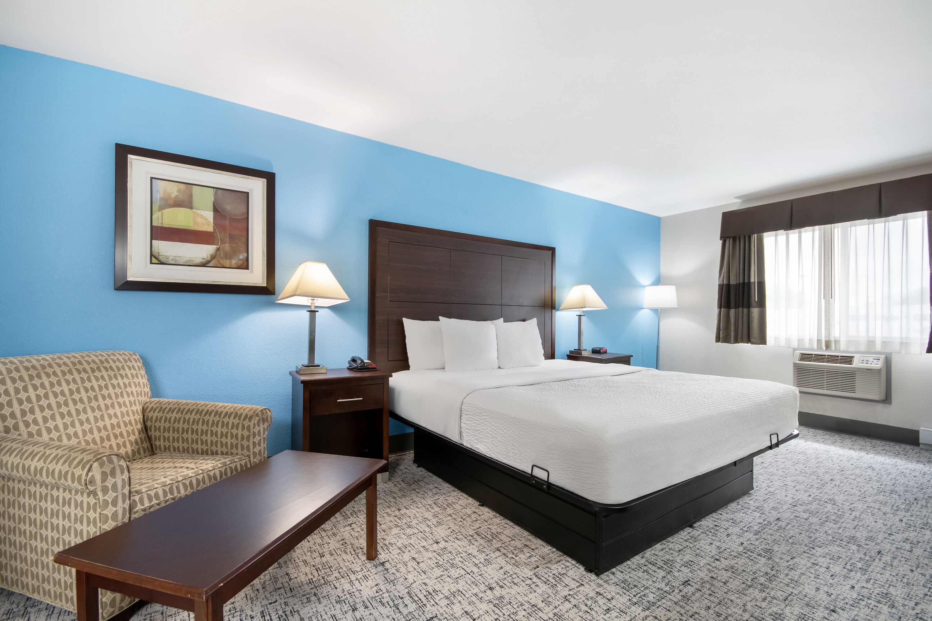 Baymont by Wyndham Marinette suite in Marinette, Wisconsin