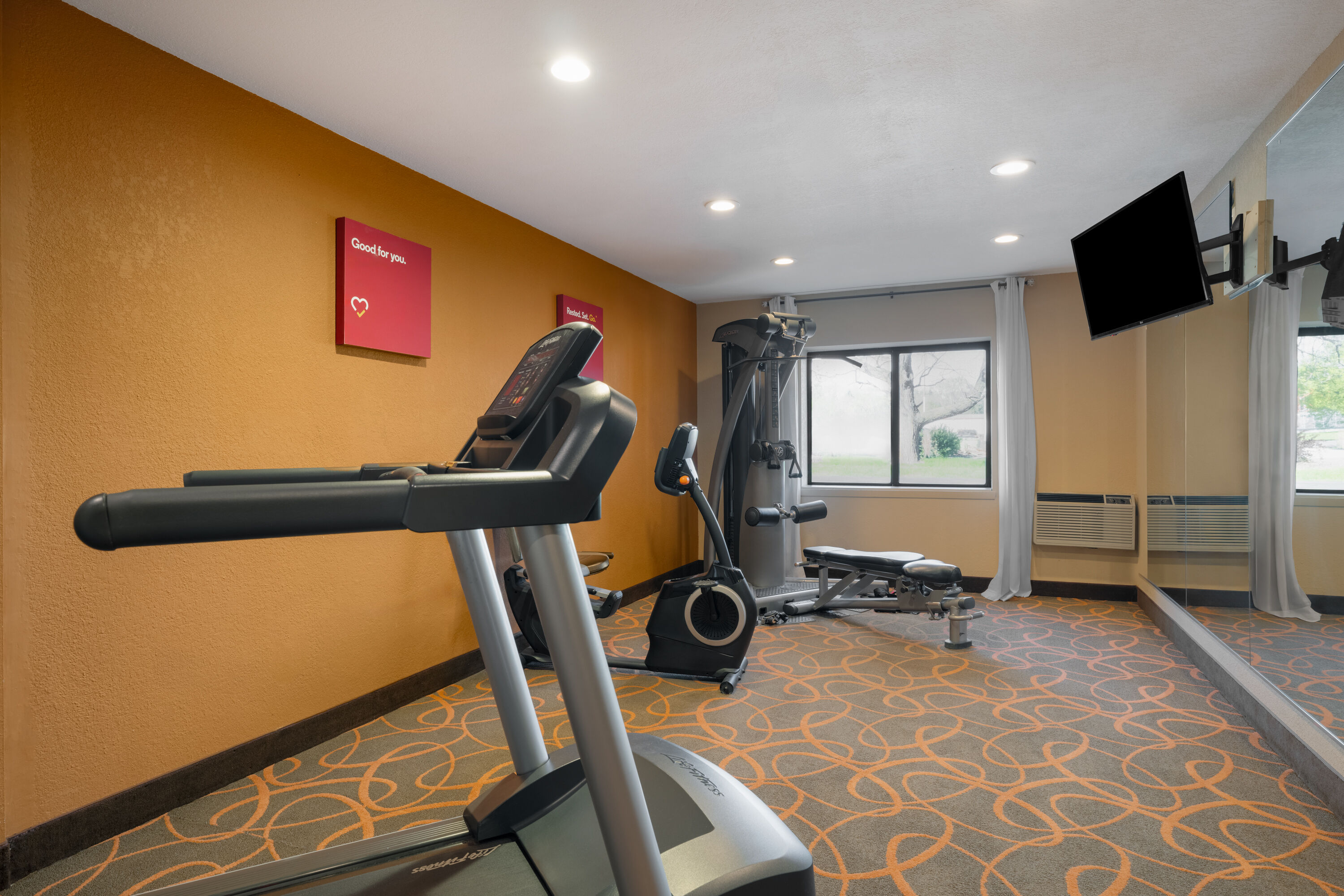 Fitness room at Baymont by Wyndham Waukesha in Waukesha, Wisconsin