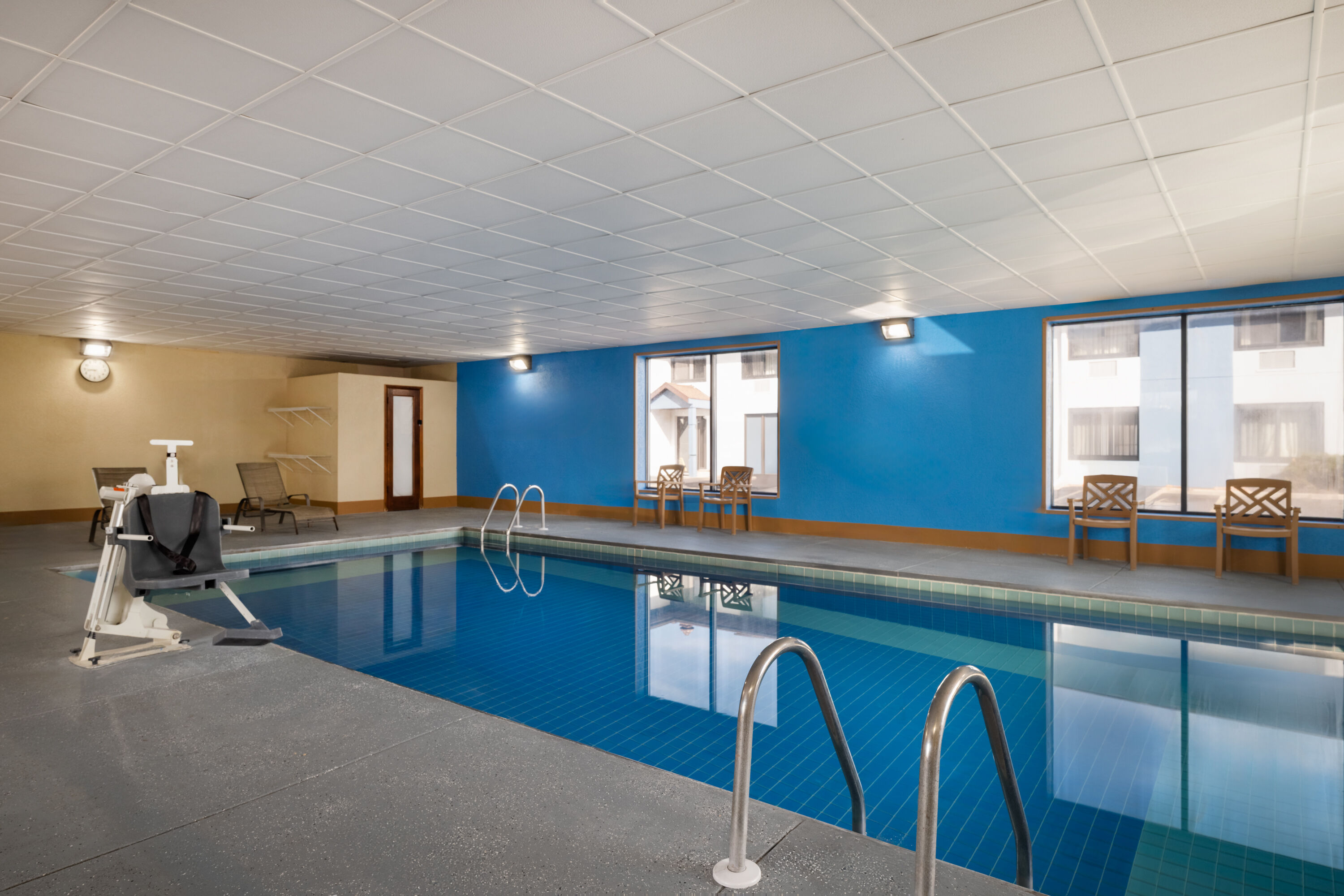 Indoor pool at the Baymont by Wyndham Waukesha in Waukesha, Wisconsin