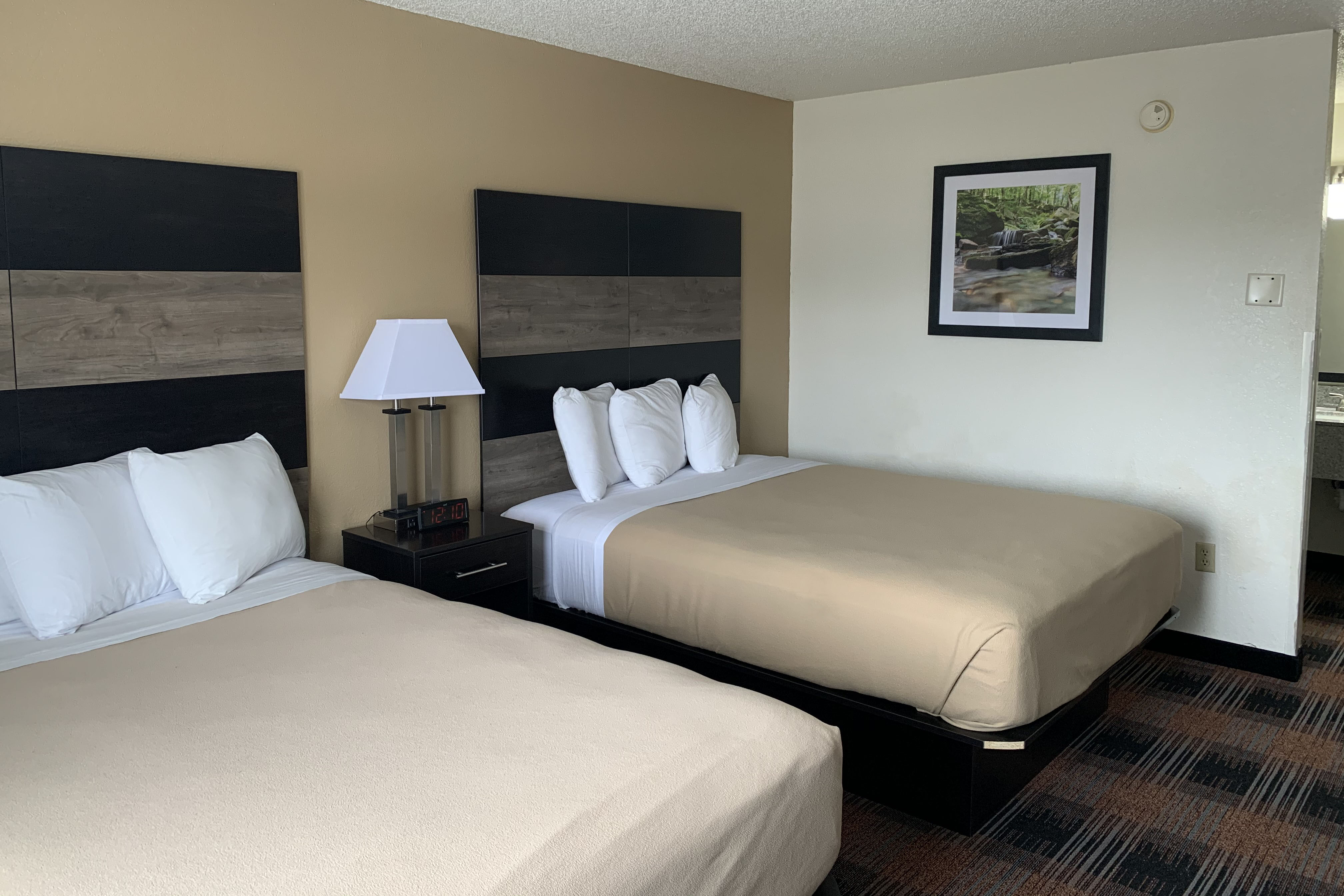 Guest room at the Baymont by Wyndham Waupun in Waupun, Wisconsin
