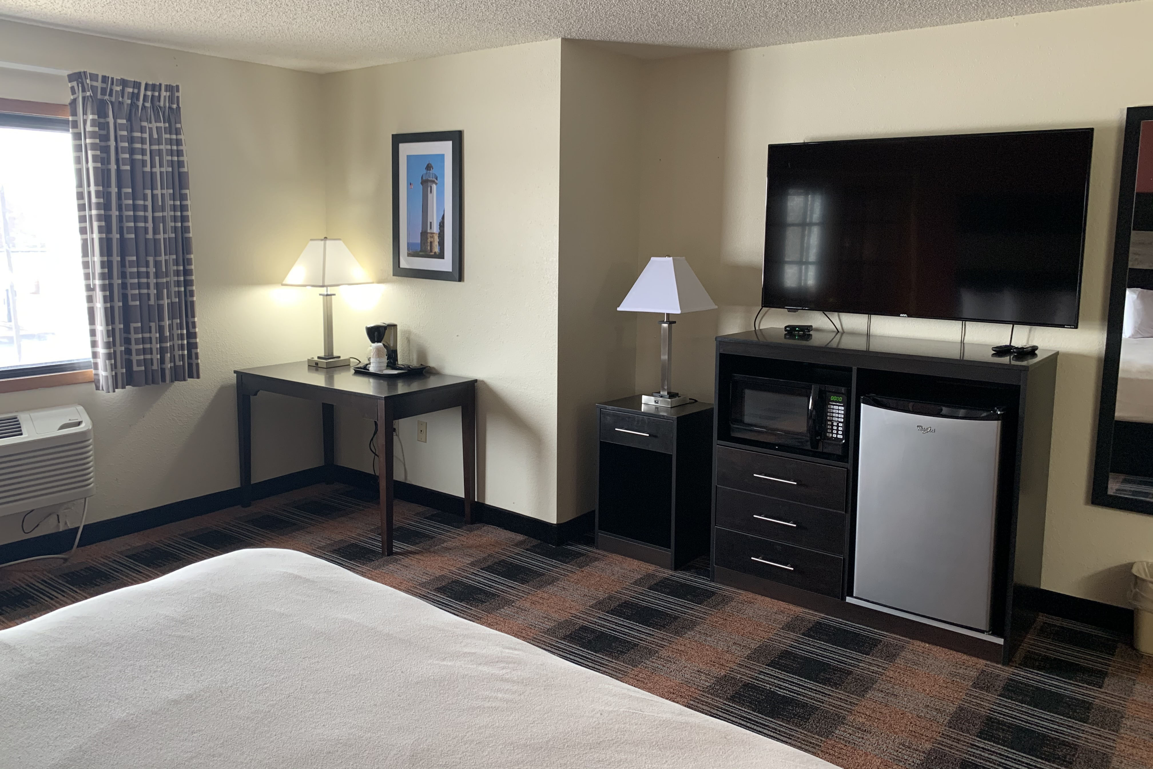 Guest room at the Baymont by Wyndham Waupun in Waupun, Wisconsin