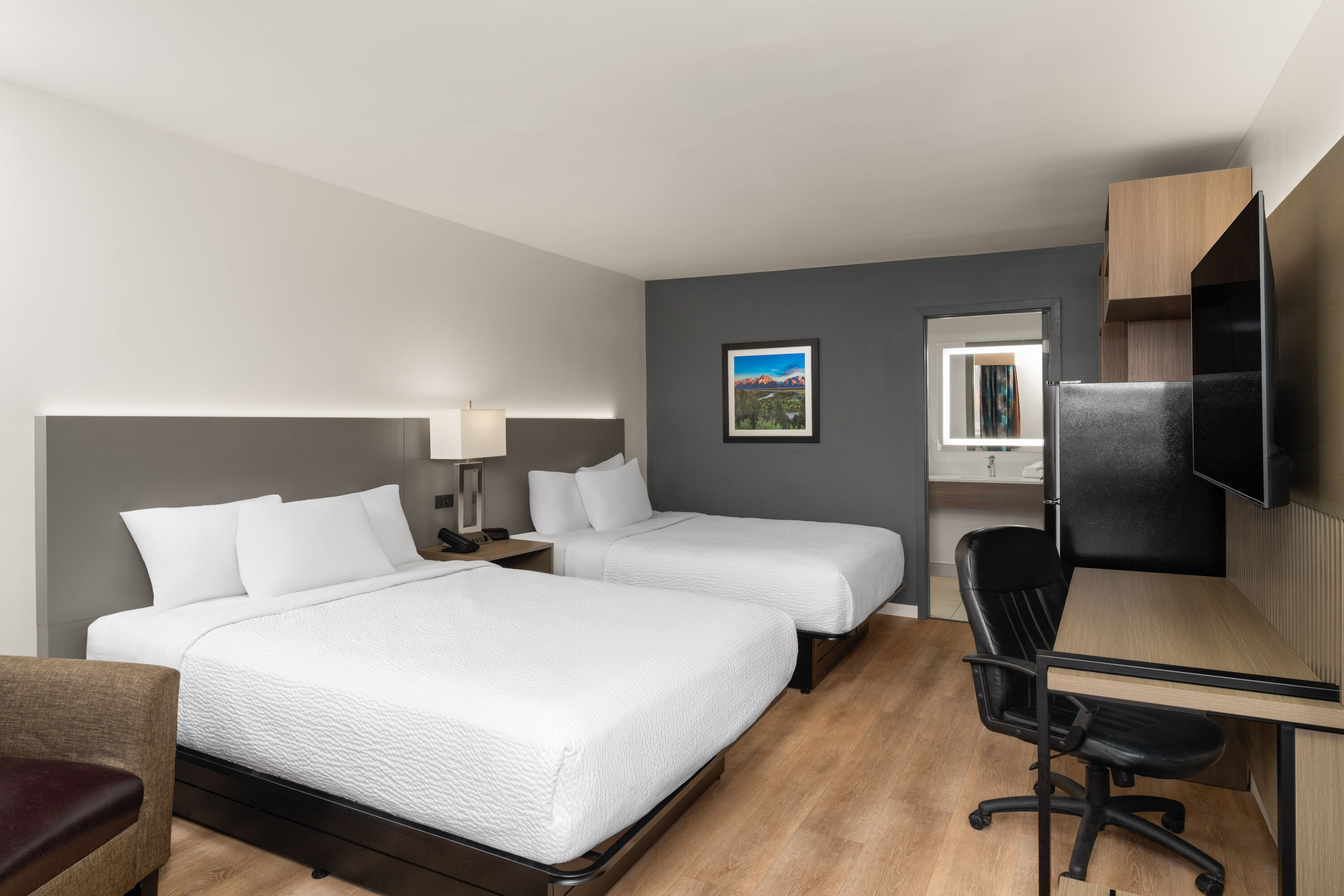 Guest room at the Baymont by Wyndham Rock Springs in Rock Springs, Wyoming