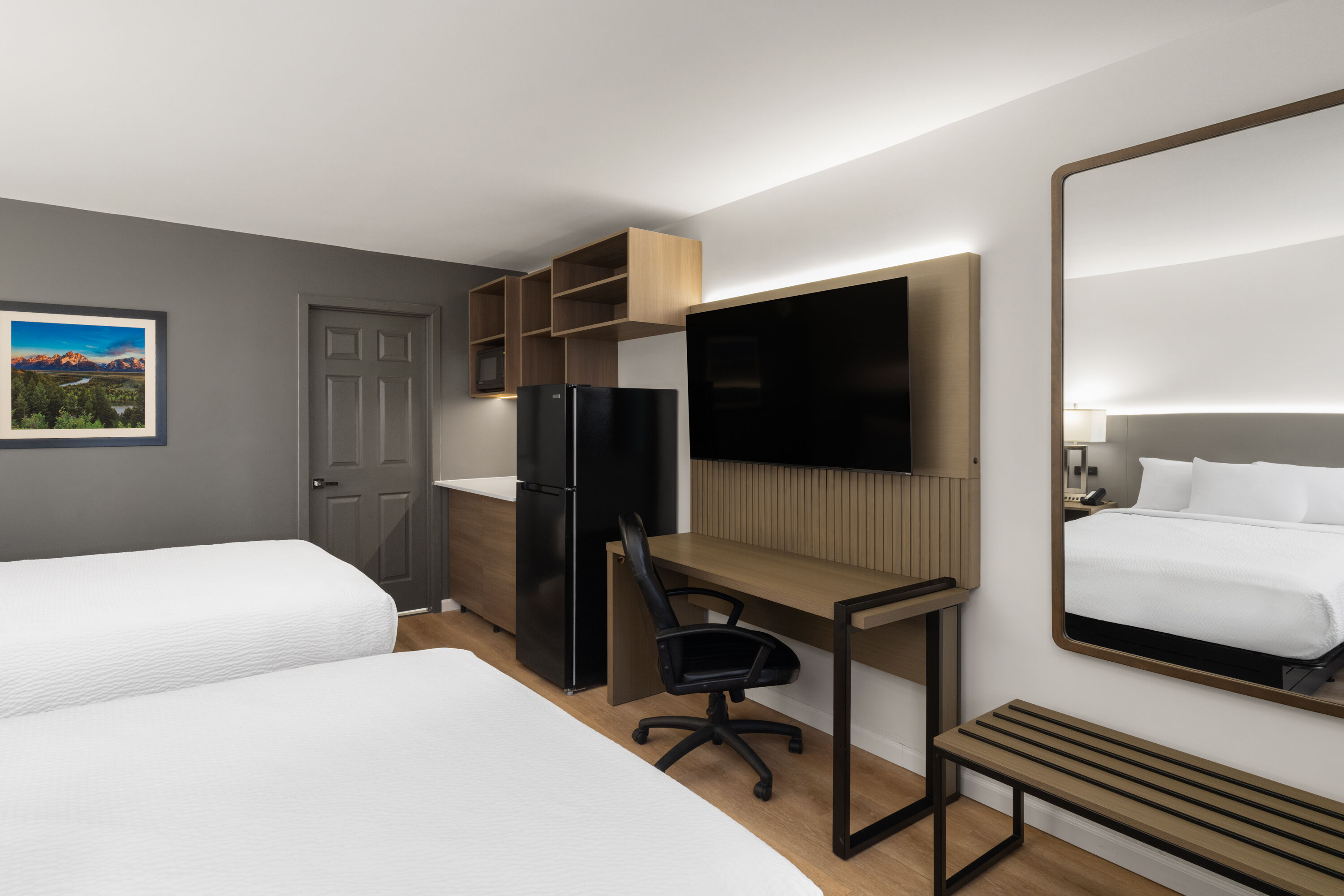 Guest room at the Baymont by Wyndham Rock Springs in Rock Springs, Wyoming