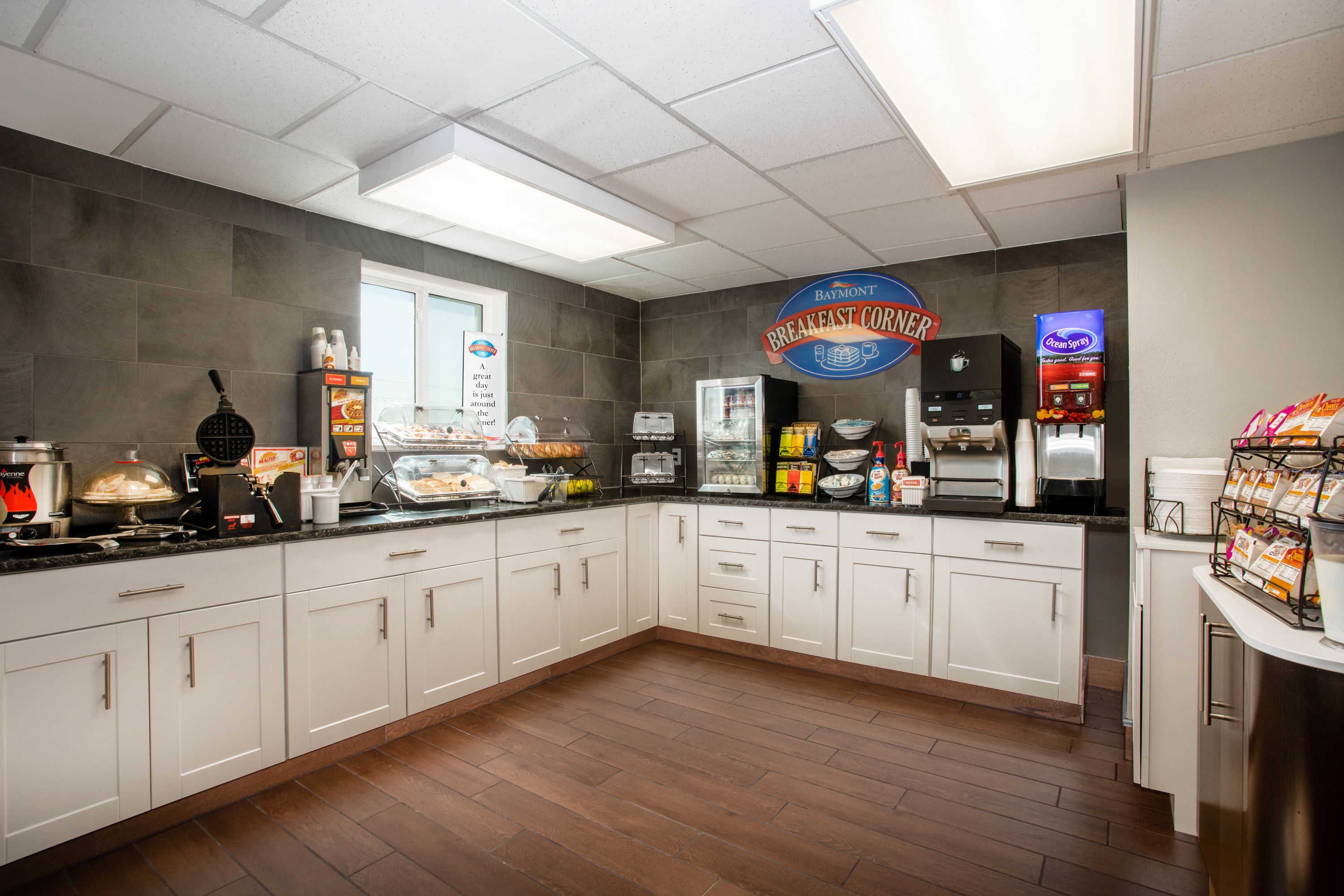 Free breakfast at Baymont by Wyndham Sheridan in Sheridan, Wyoming