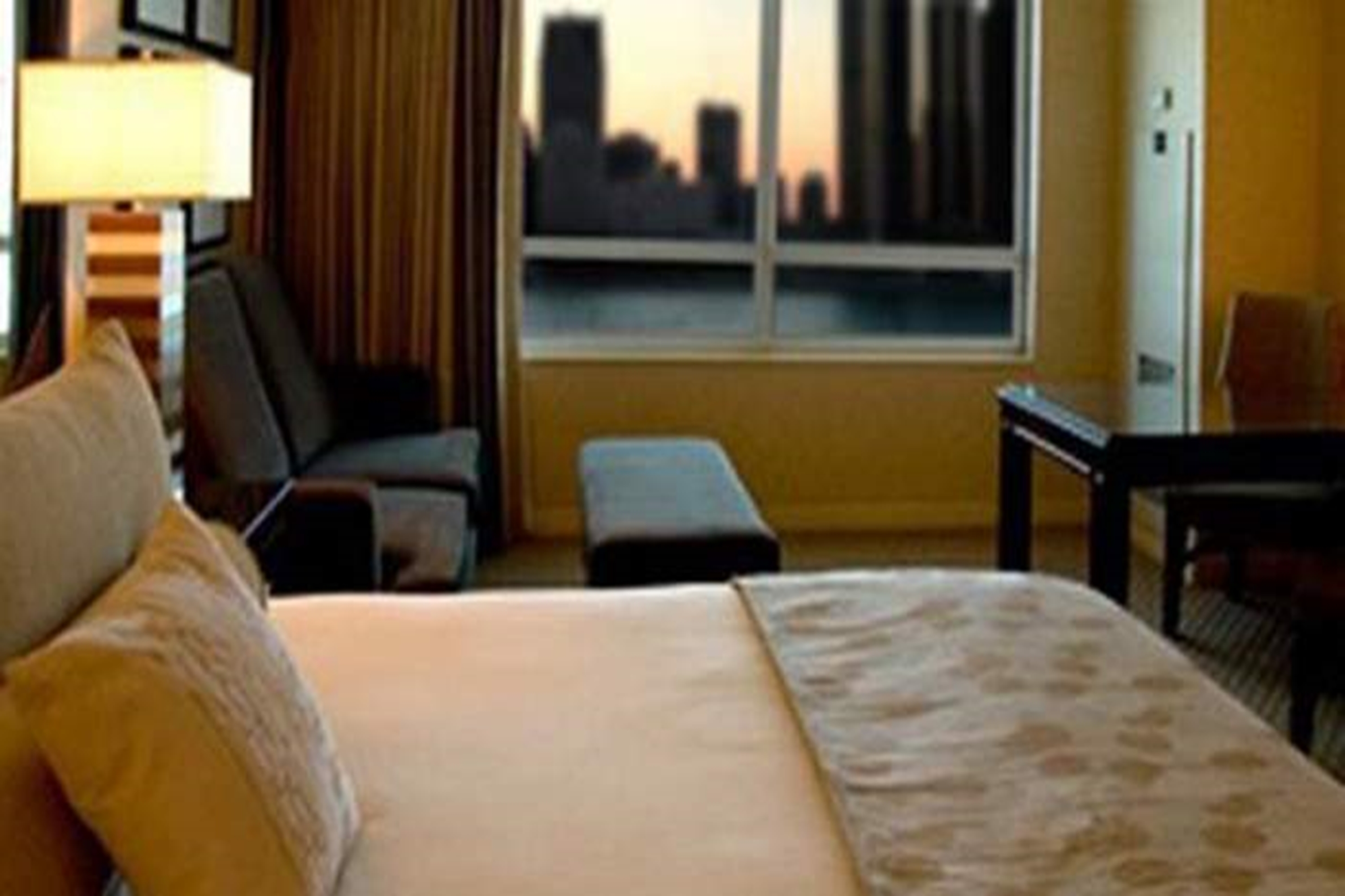 Guest room at the Caesars Windsor in Windsor, Ontario