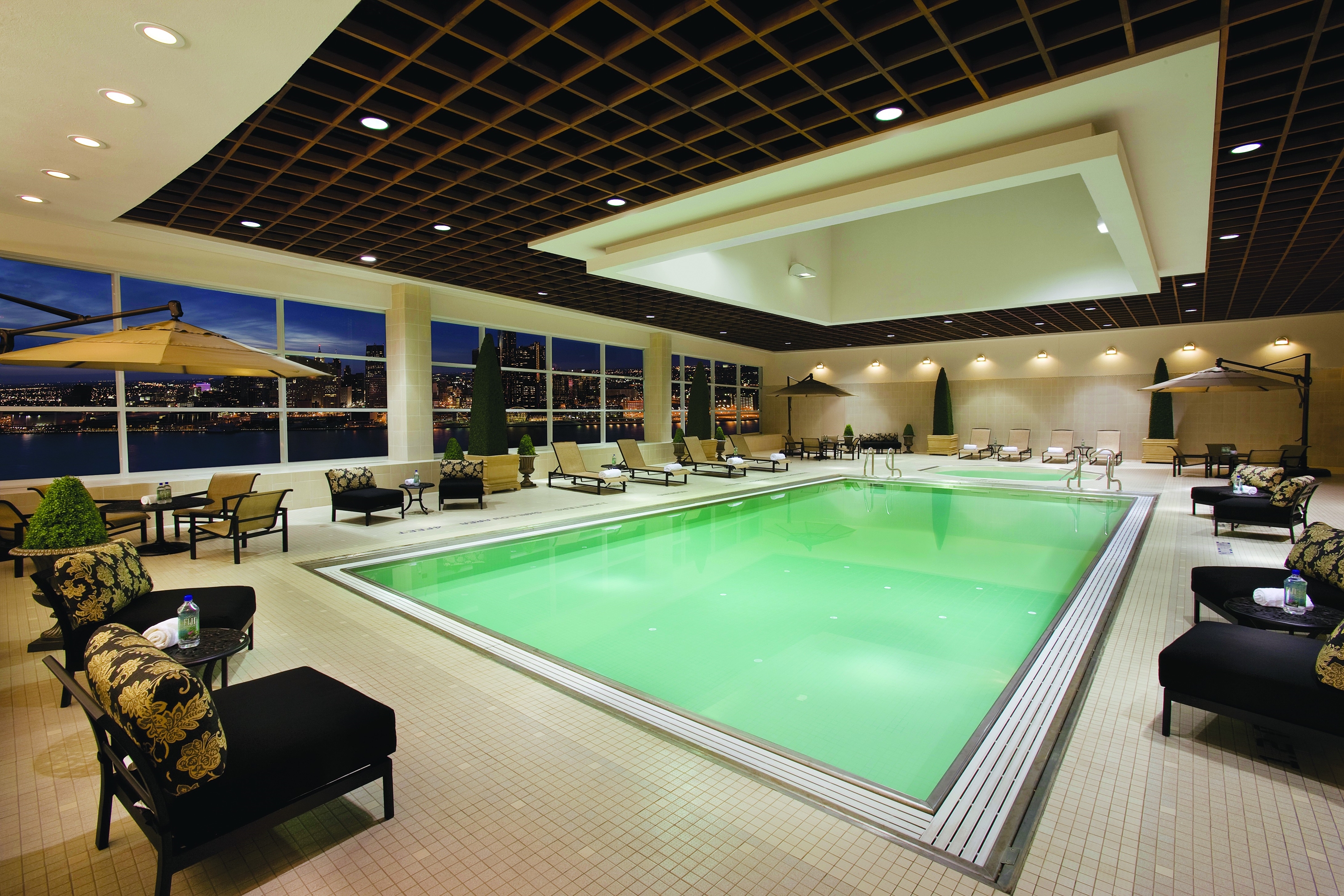 Indoor pool at the Caesars Windsor in Windsor, Ontario