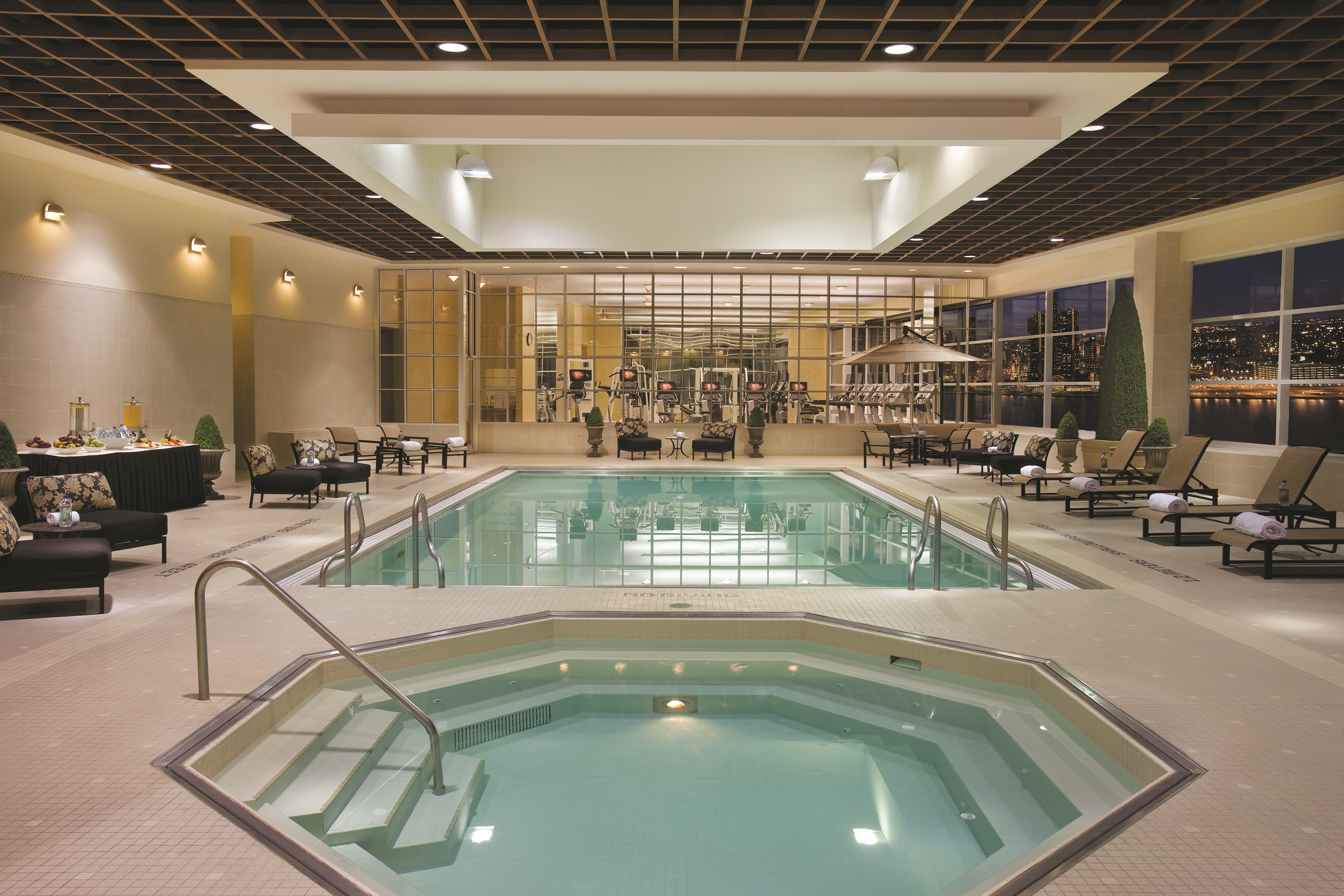 Pool at the Caesars Windsor in Windsor, Ontario