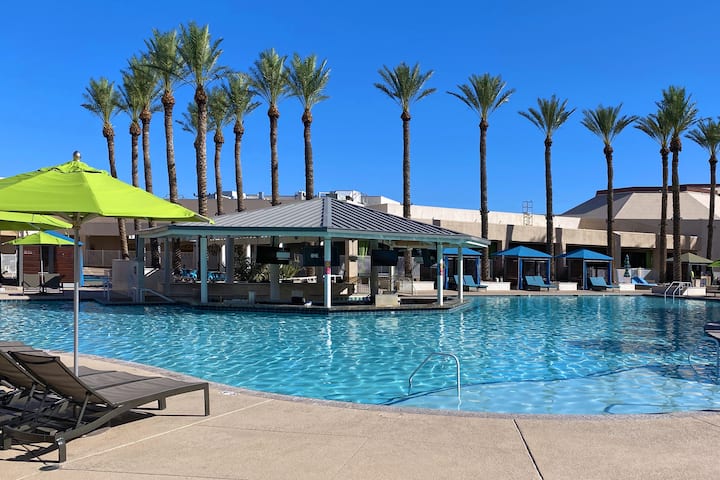 Pool at the Harrah's Ak-Chin in Maricopa, Arizona