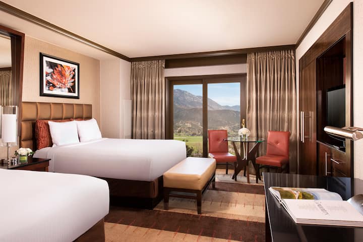 Guest room at the Harrah's Resort Southern California in Valley Center, California