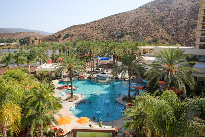 Pool at the Harrah's Resort Southern California in Valley Center, California