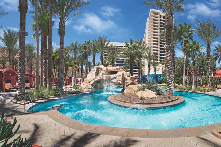 Pool at the Harrah's Resort Southern California in Valley Center, California
