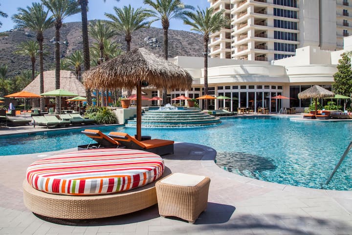 Pool at the Harrah's Resort Southern California in Valley Center, California
