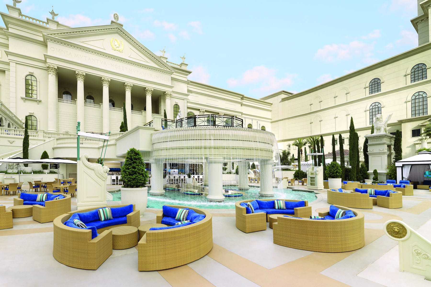 Pool at the Caesars Palace Las Vegas in Las Vegas, Nevada