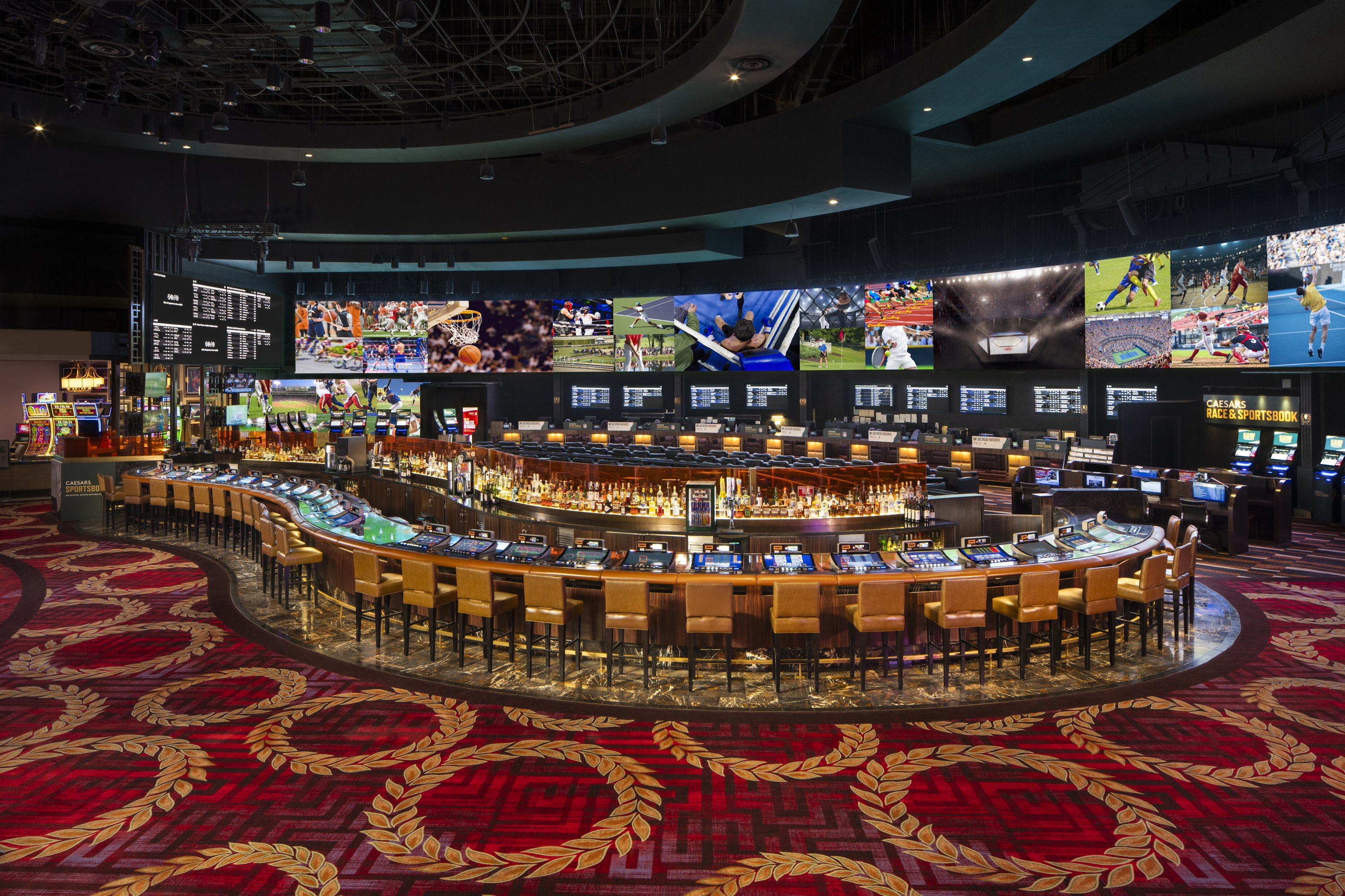 Bar at Caesars Palace Las Vegas in Las Vegas, Nevada