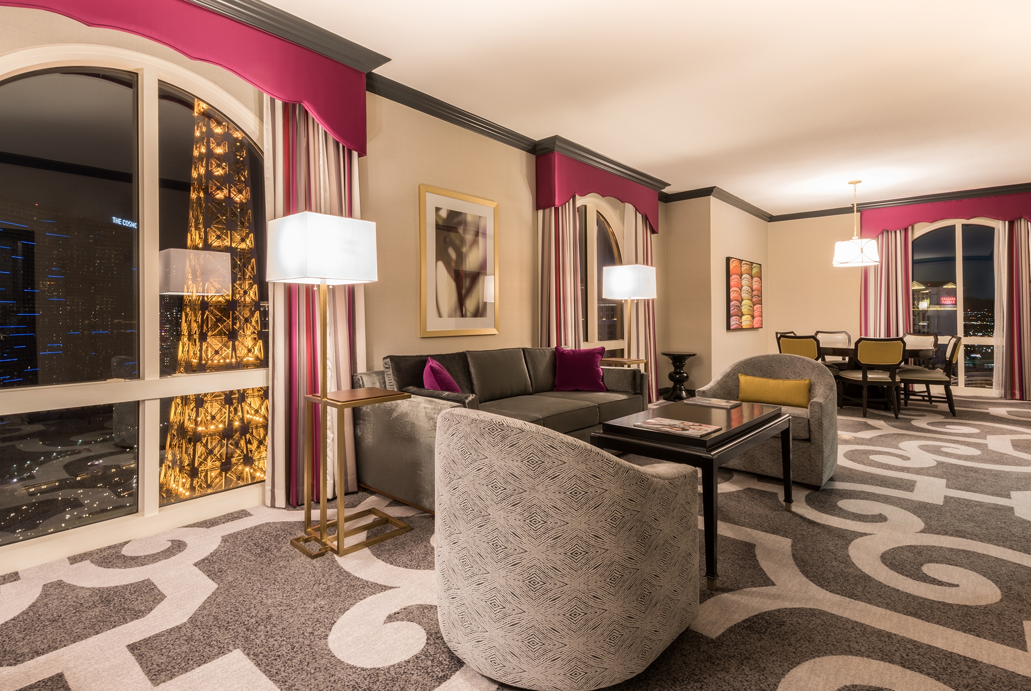 Paris Burgundy Petite Suite